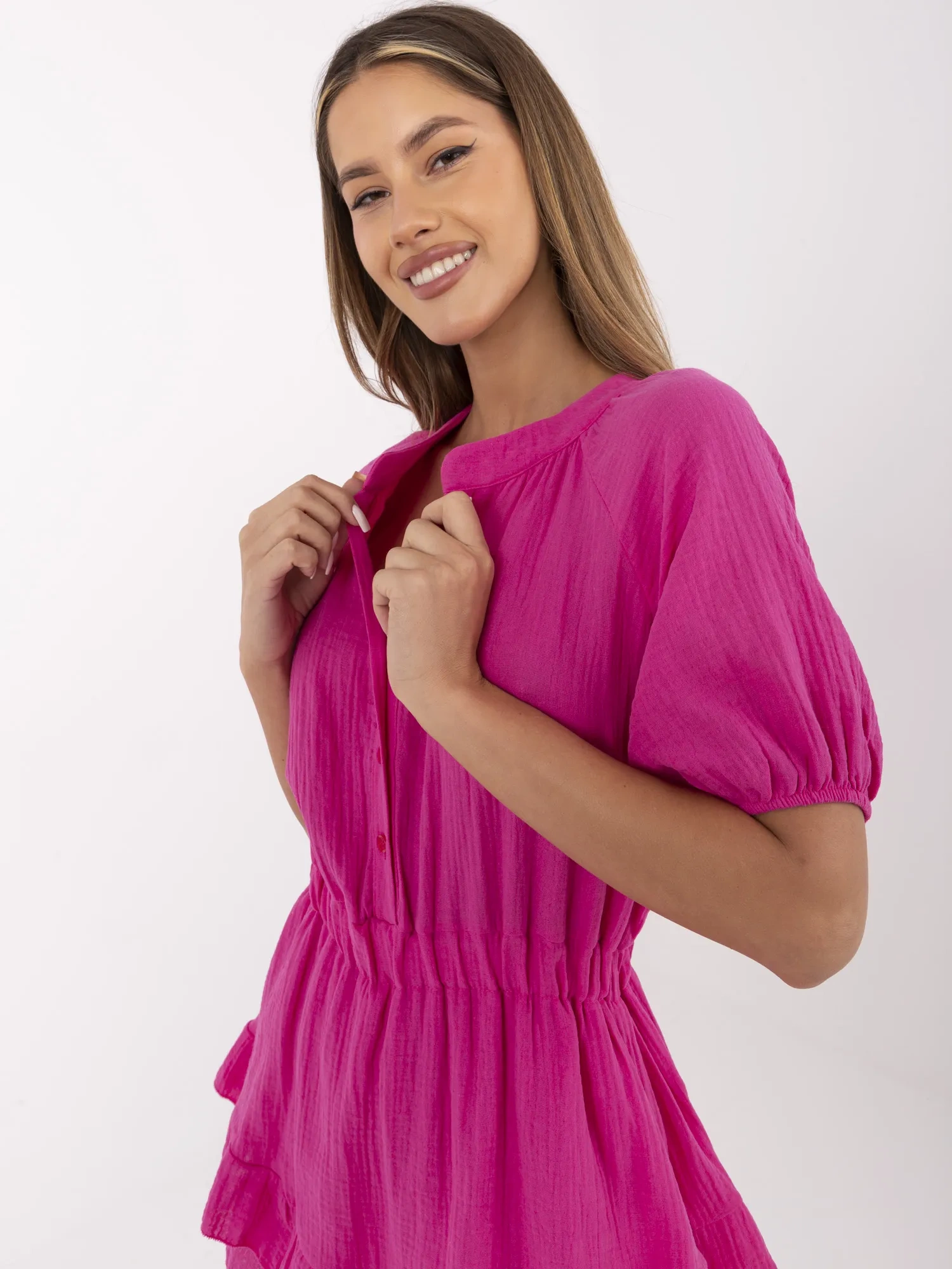 Фуксия Гащеризон ITALY MODA - Лятна Елегантност - Image 3