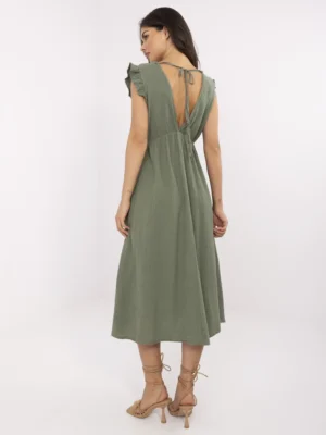 Khaki Рокля ITALY MODA - Ежедневен Шик!