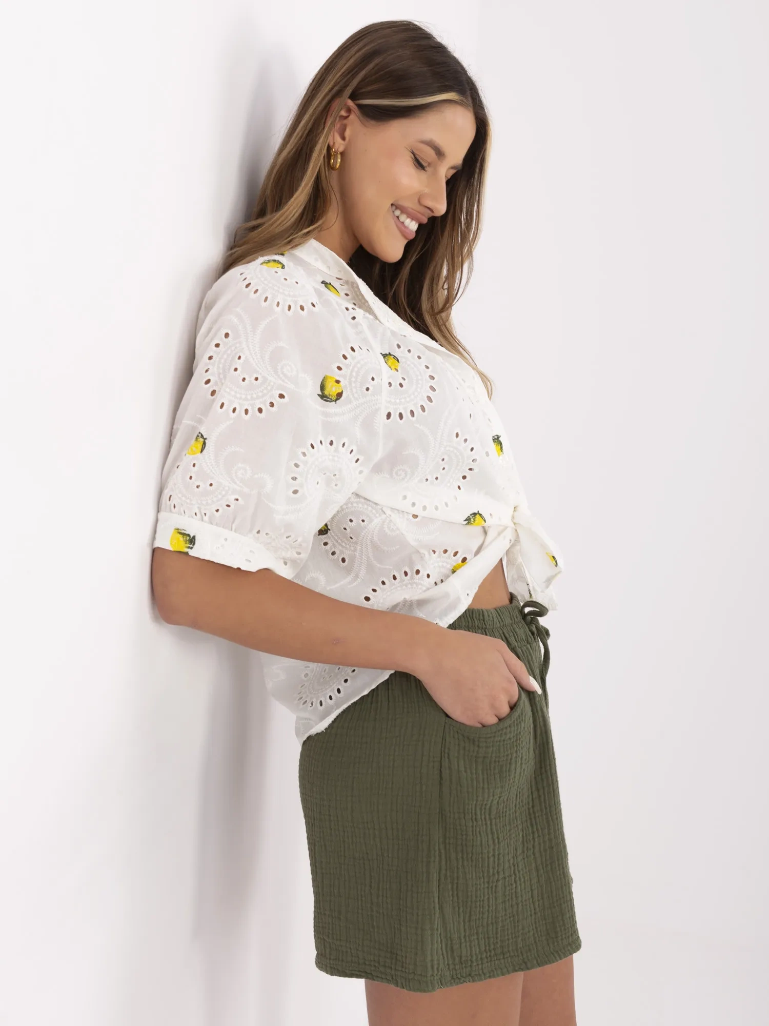 Khaki Шорти ITALY MODA - Удобни и Стилни - Image 4