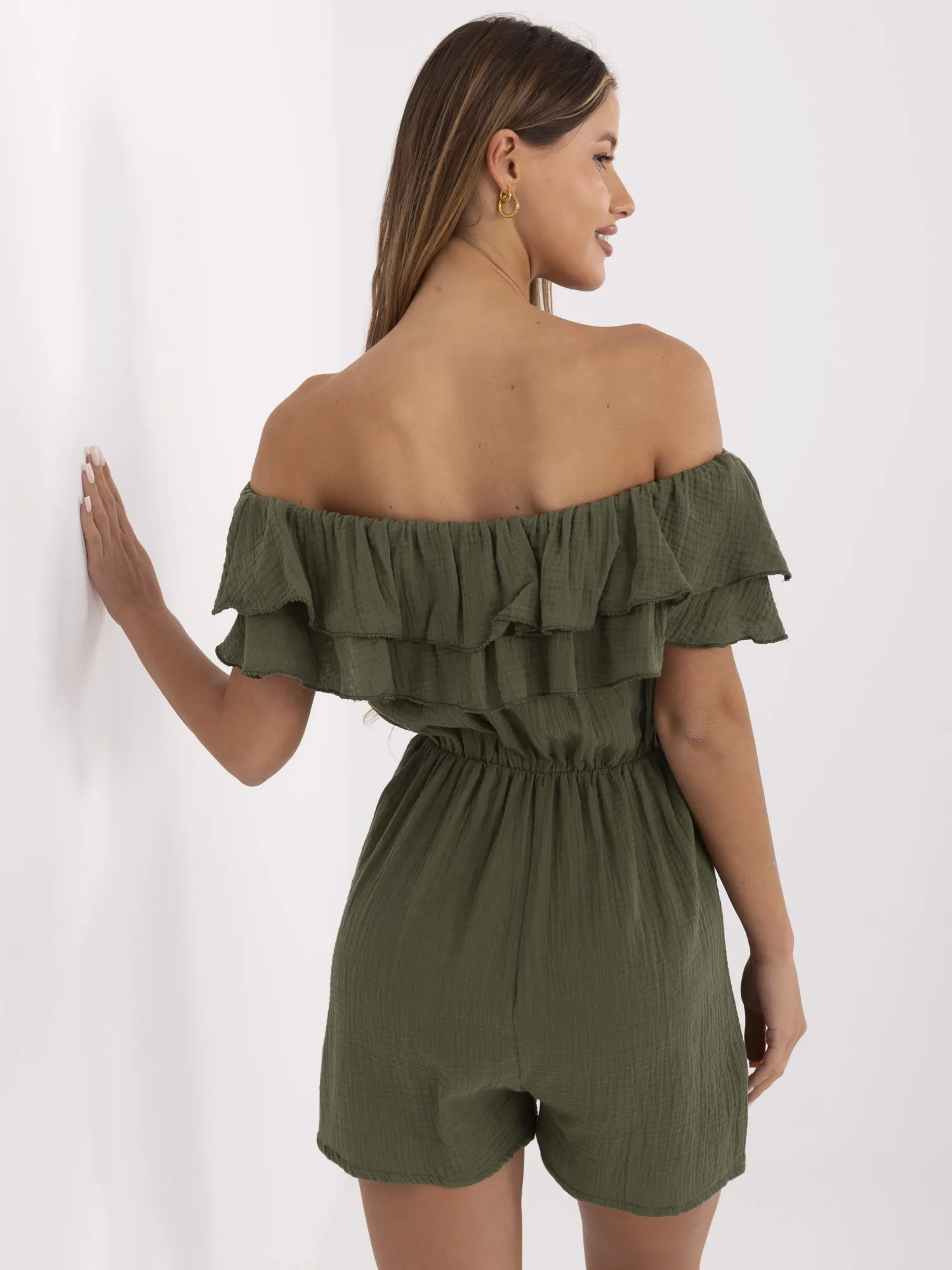 Khaki Комбинезон ITALY MODA - Удобство и Стил - Image 2