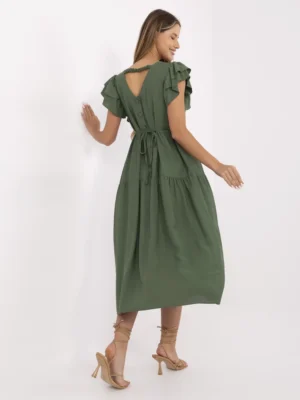 Khaki Рокля ITALY MODA - Удобство и Стил