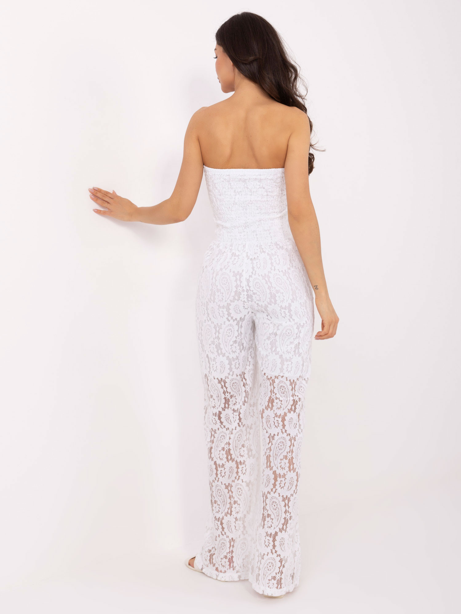Бял гащеризон ITALY MODA - Елегантен комфорт - Image 7