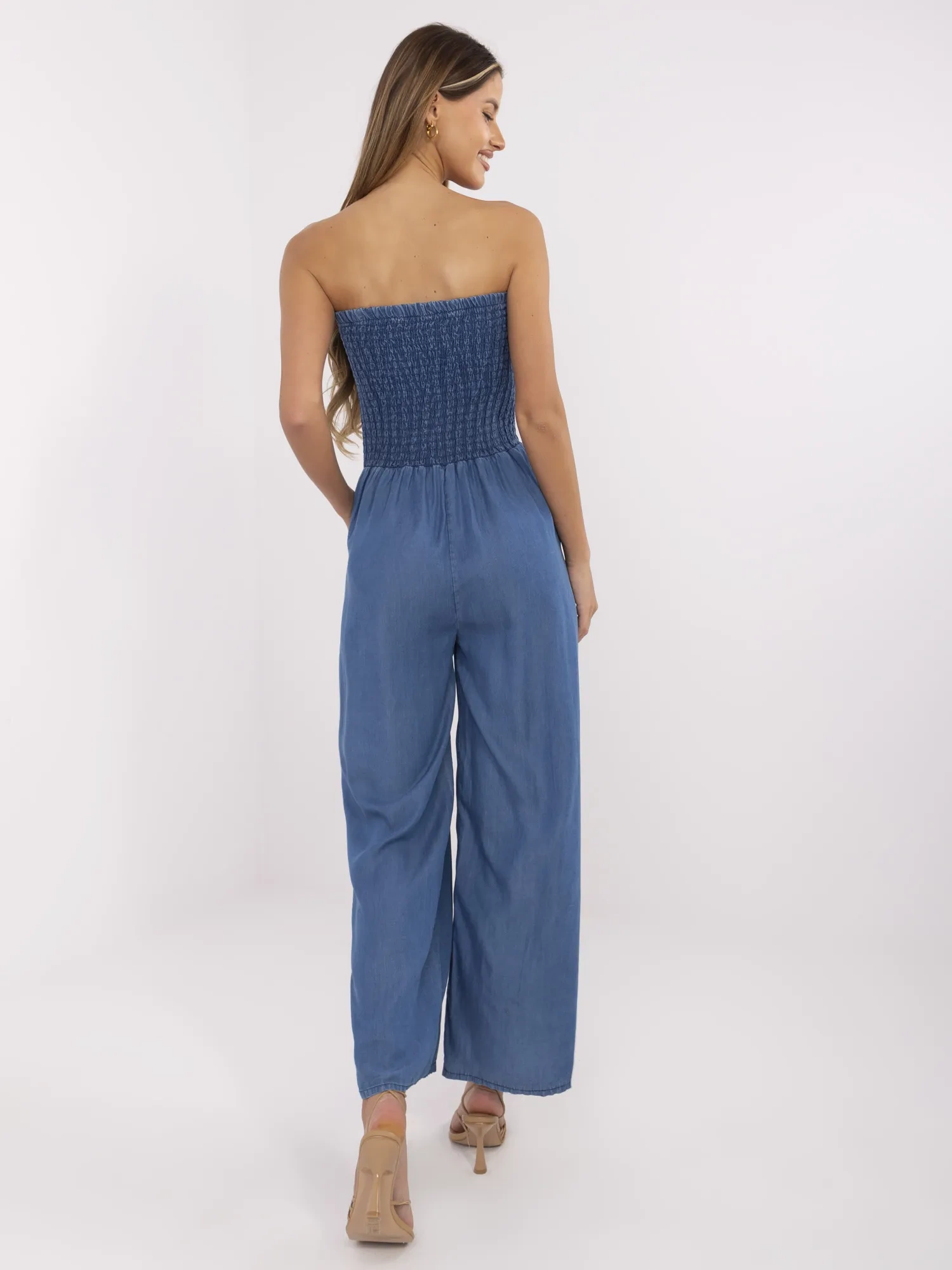 Тъмносин гащеризон ITALY MODA - Елегантен и Удобен - Image 2