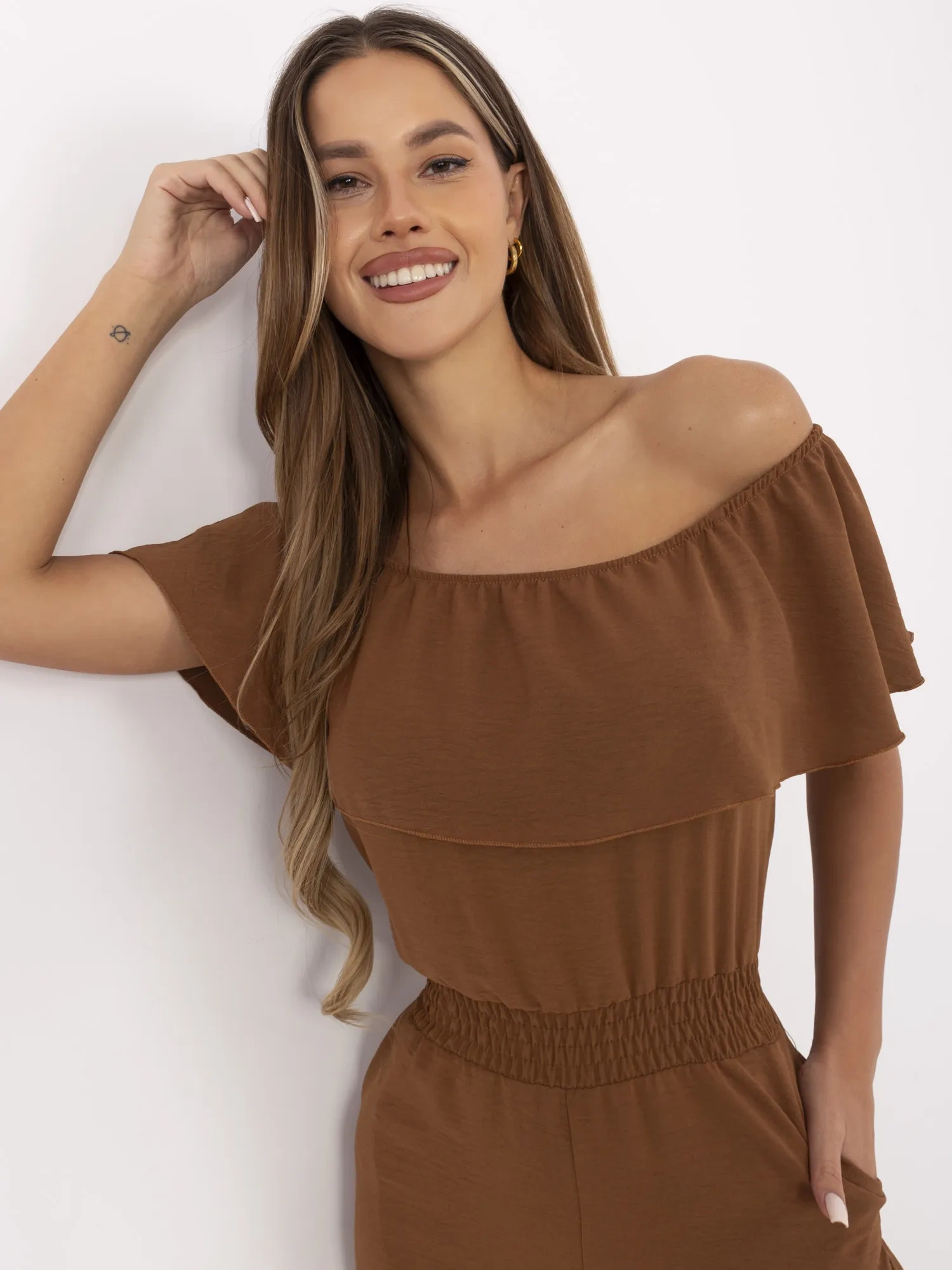 Кафяв Гащеризон ITALY MODA - Елегантен Комфорт - Image 2