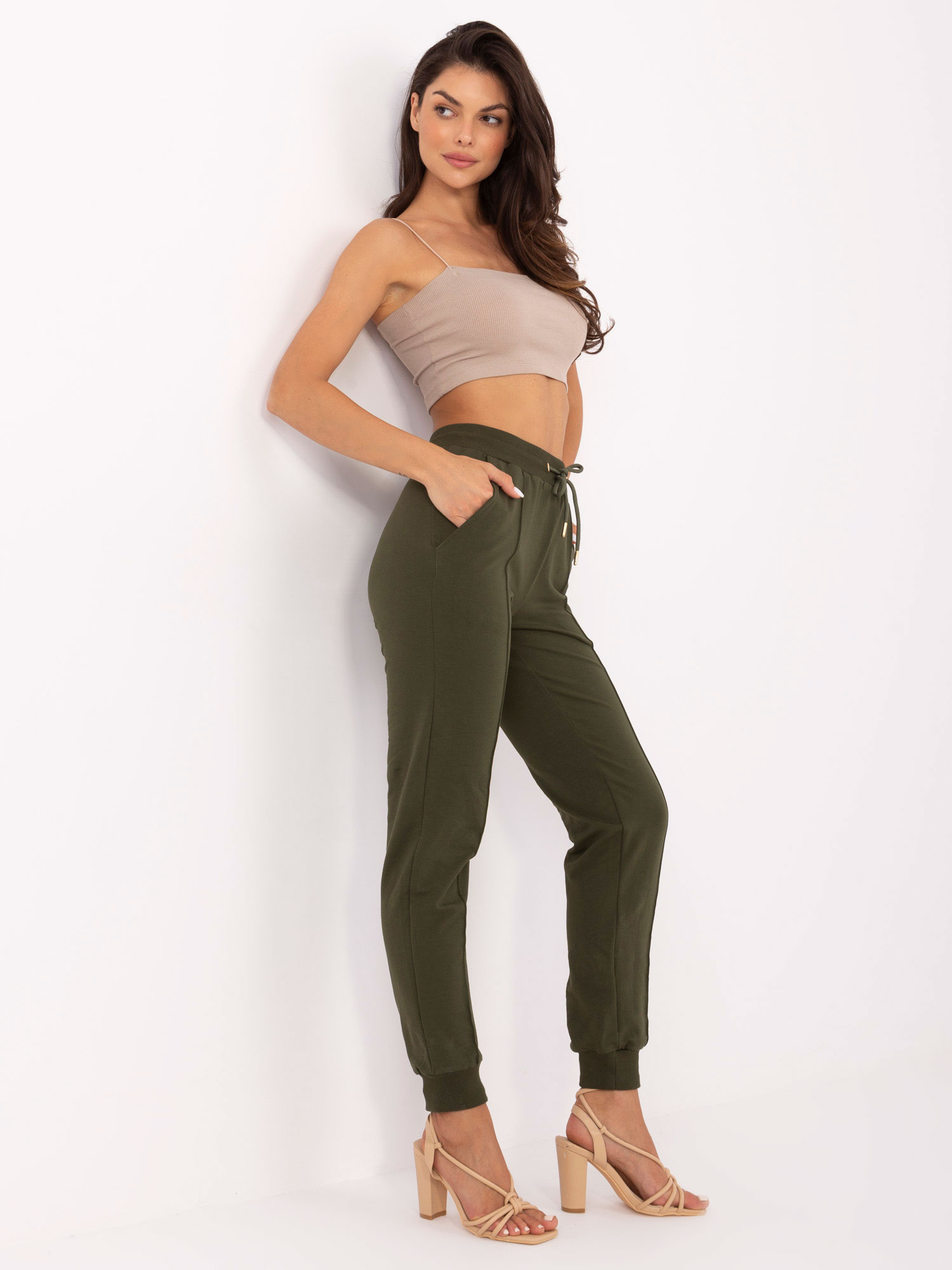 Дамски Спортен Панталон Calimera Khaki - Удобство и Стил - Image 4