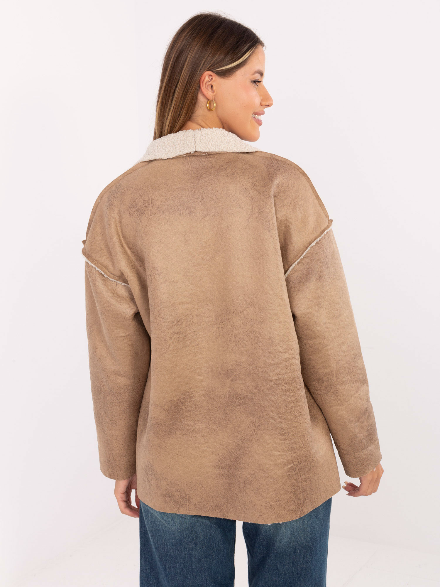 Бежово Яке SHOP SMILE - Ежедневна Елегантност - Image 3