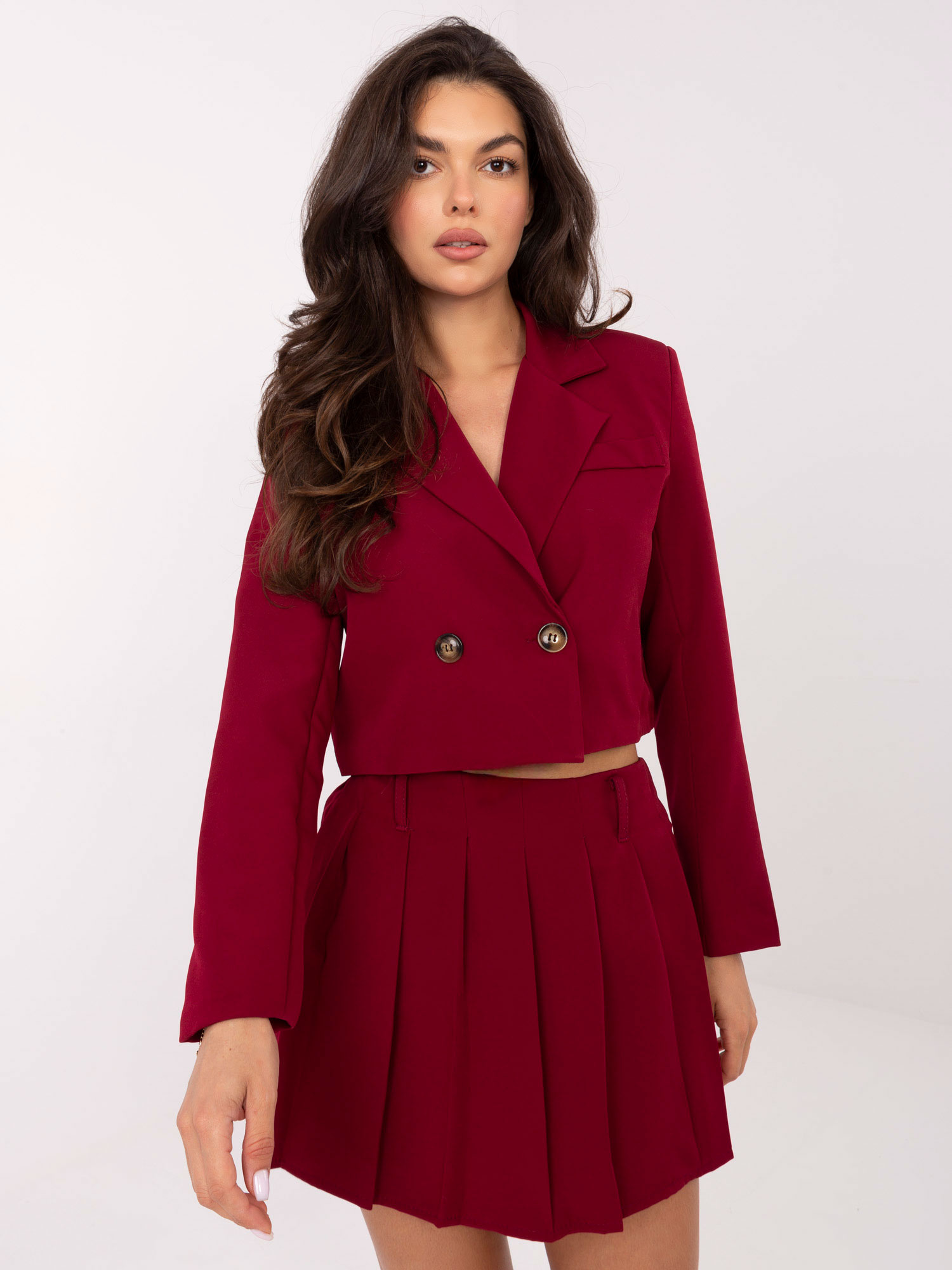 Бордо Комплект ITALY MODA - Елегантност и Стил - Image 4