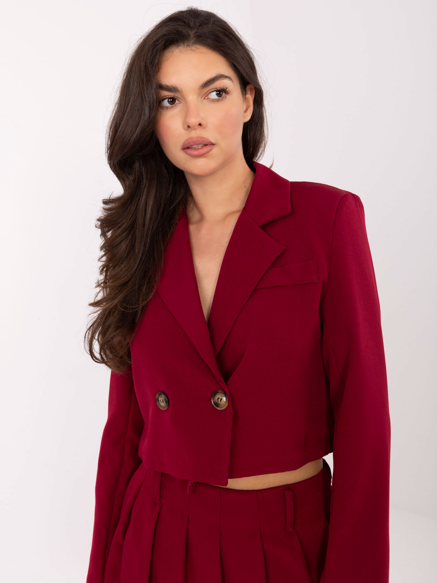 Бордо Комплект ITALY MODA - Елегантност и Стил - Image 3