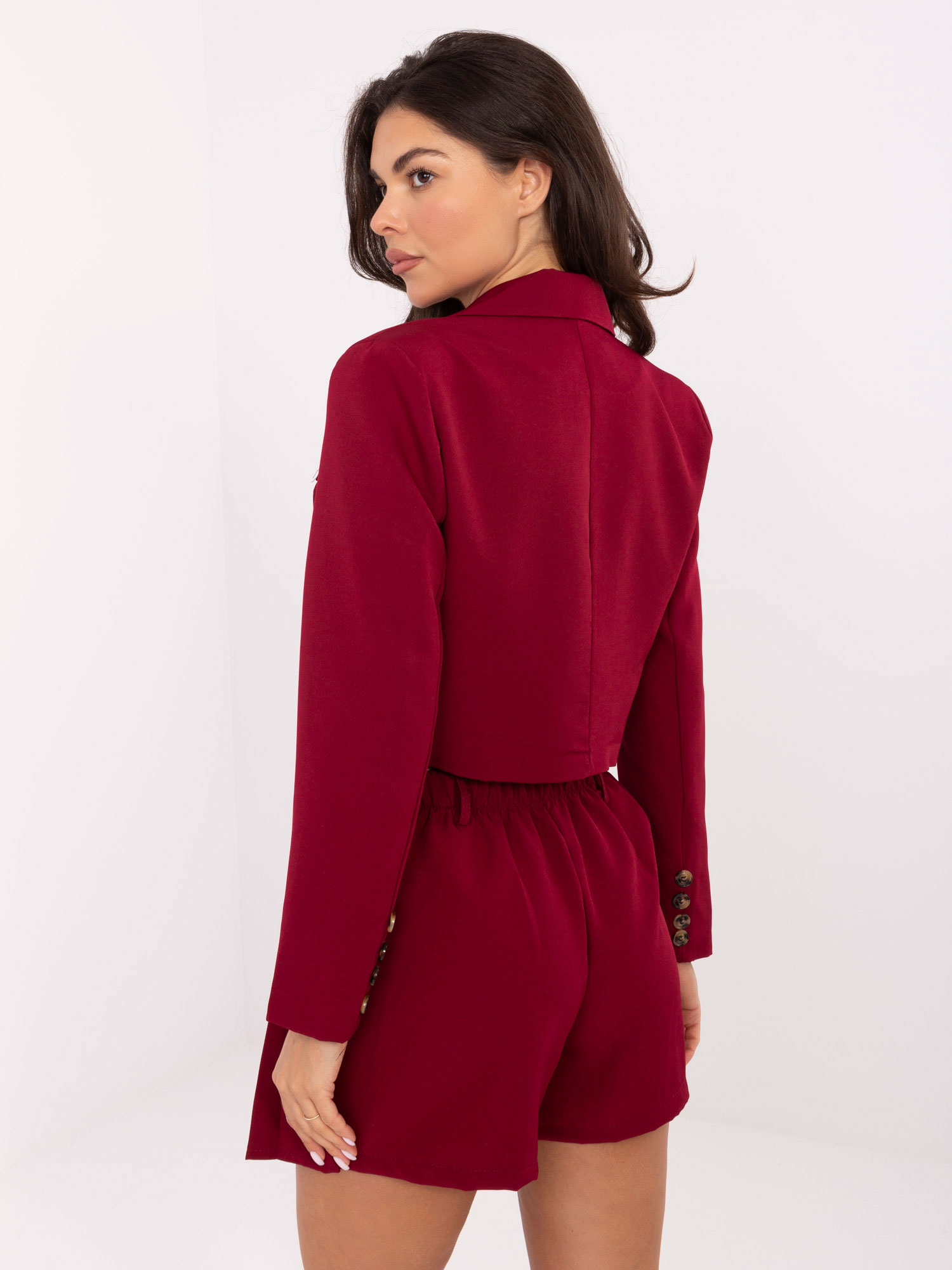 Бордо Комплект ITALY MODA - Елегантност и Стил - Image 2