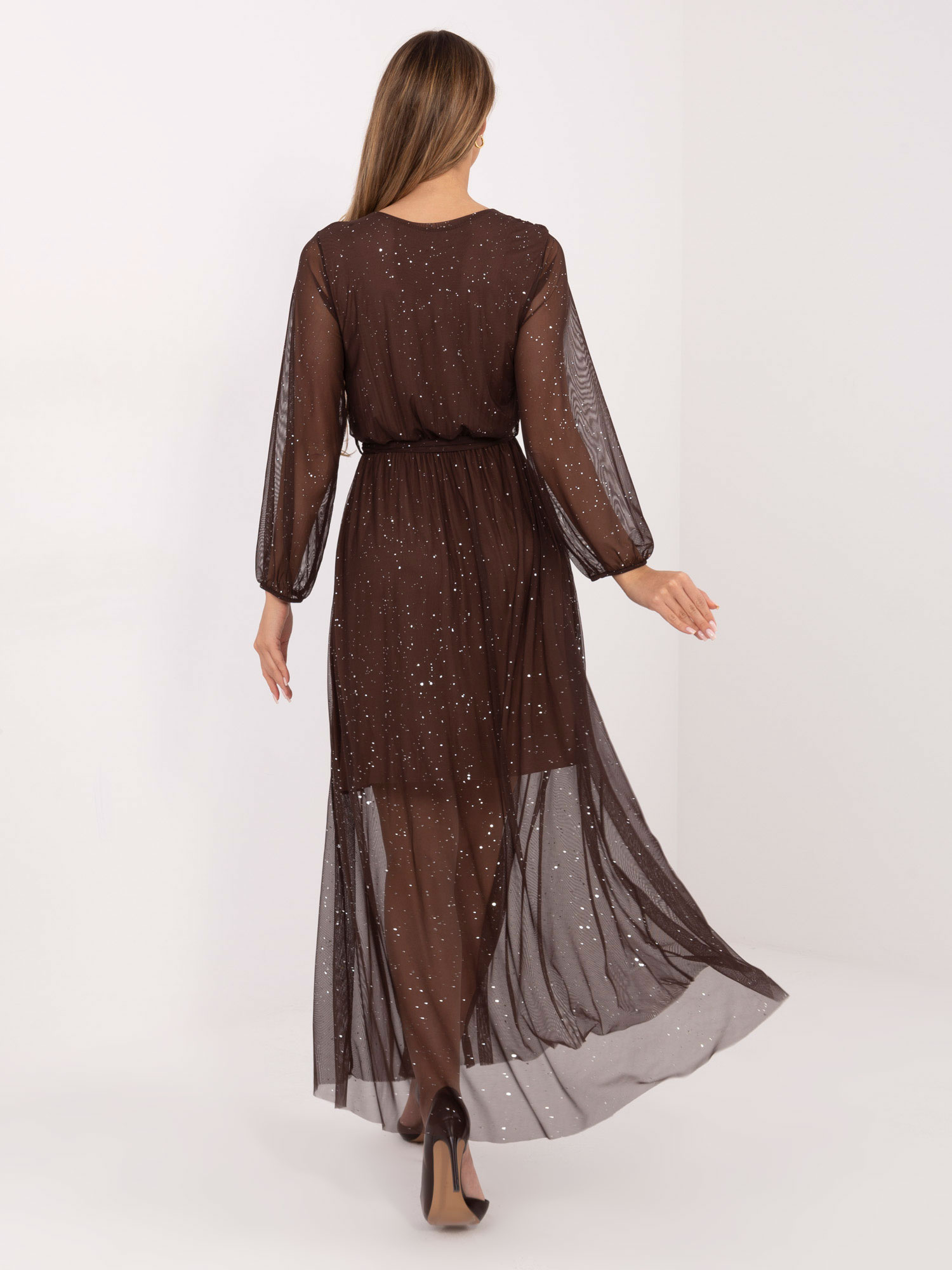 Бронзова Рокля ITALY MODA - Елегантност и Стил - Image 3