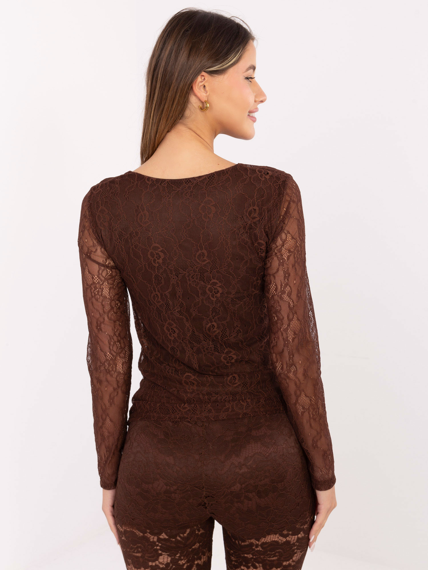 Кафява Блуза ITALY MODA - Елегантна и Удобна - Image 3