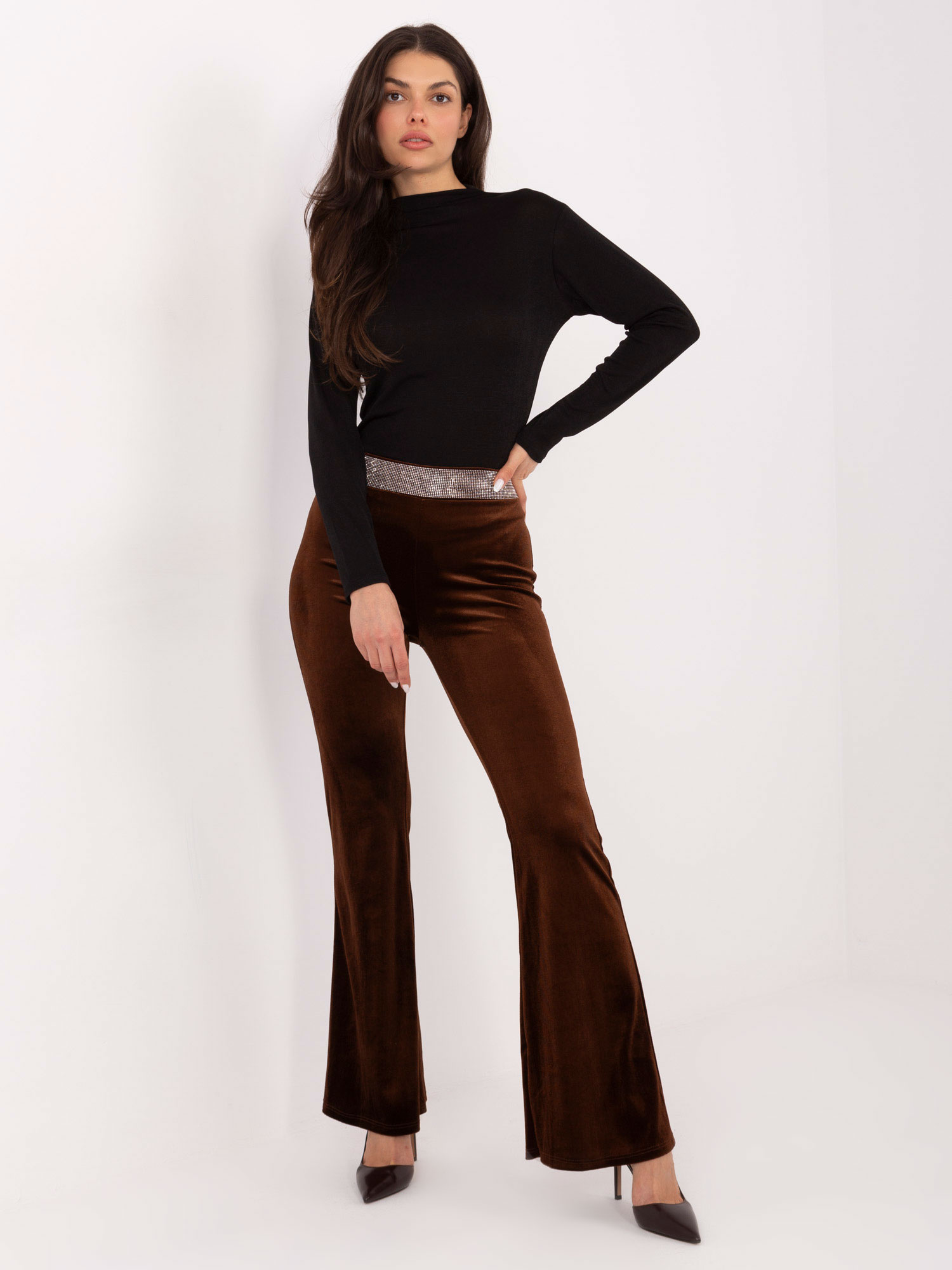 Брауни Панталони ITALY MODA - Елегант и Комфорт - Image 3