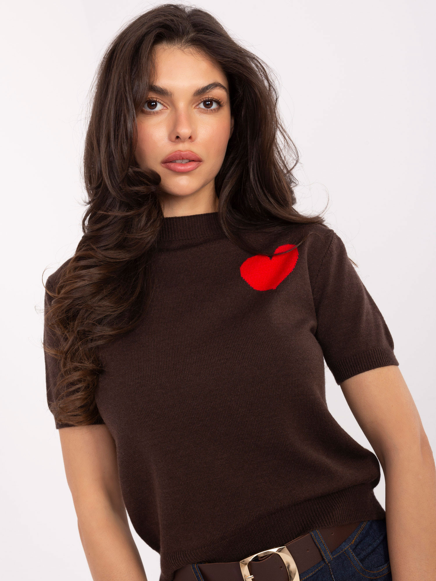 Кафяв Пуловер SHOP SMILE - Уют и Стил - Image 3