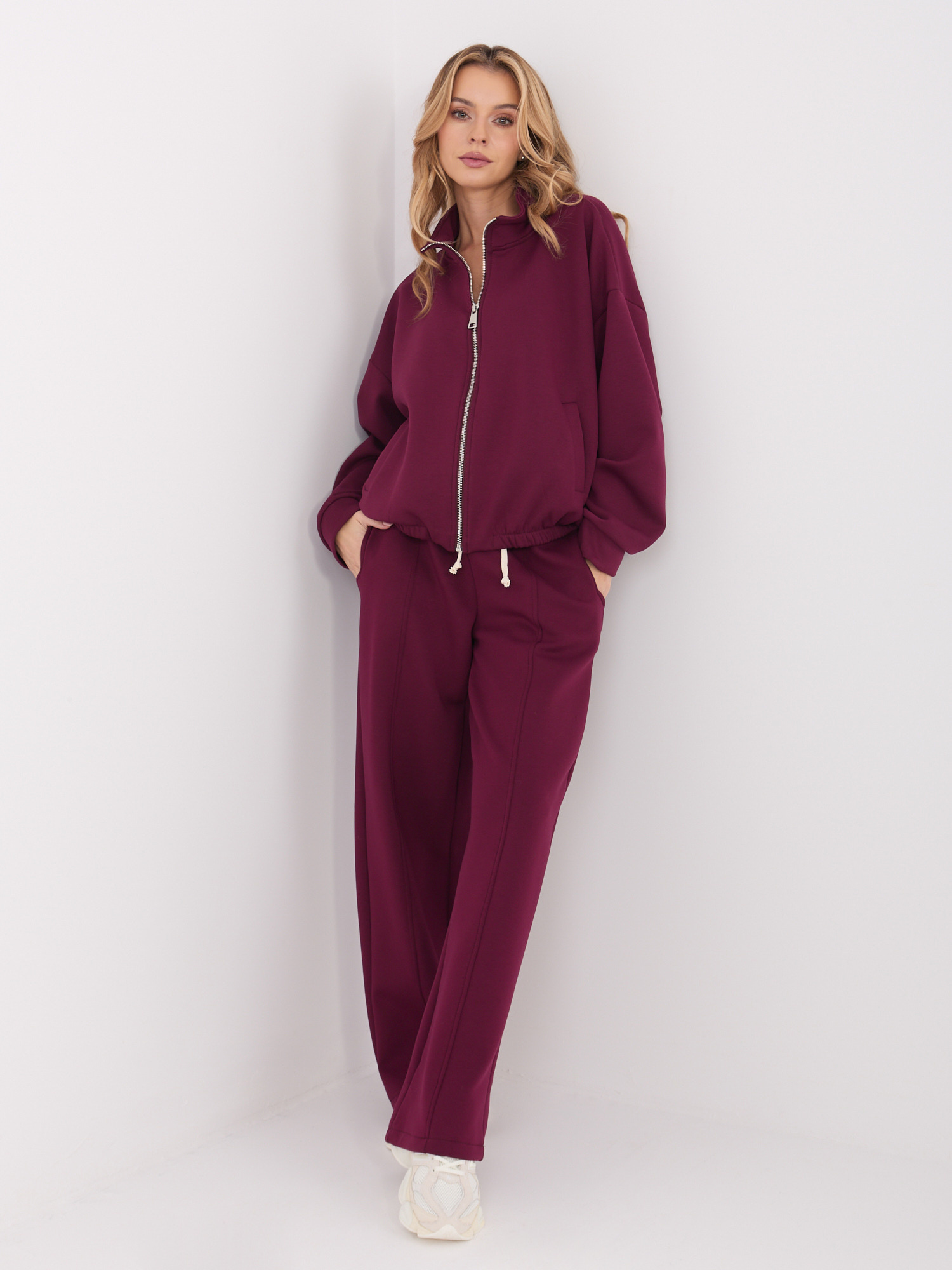Бордо Панталони SHOP SMILE - Елегантност и Комфорт - Image 3