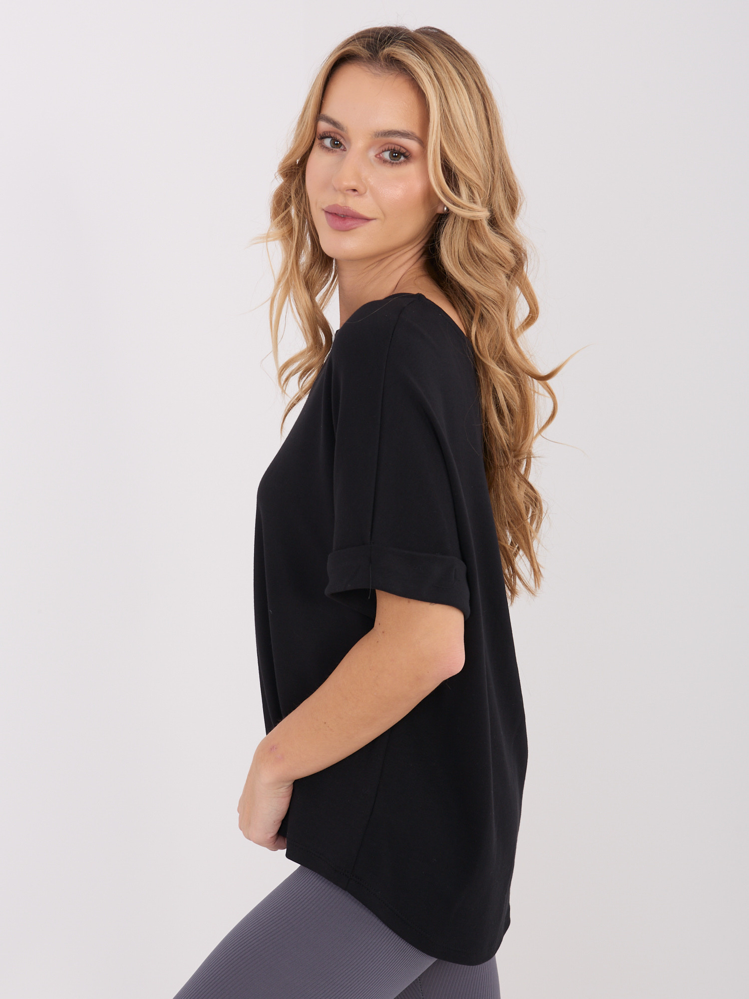 Черна Блуза SHOP SMILE - Ежедневен Стил - Image 5