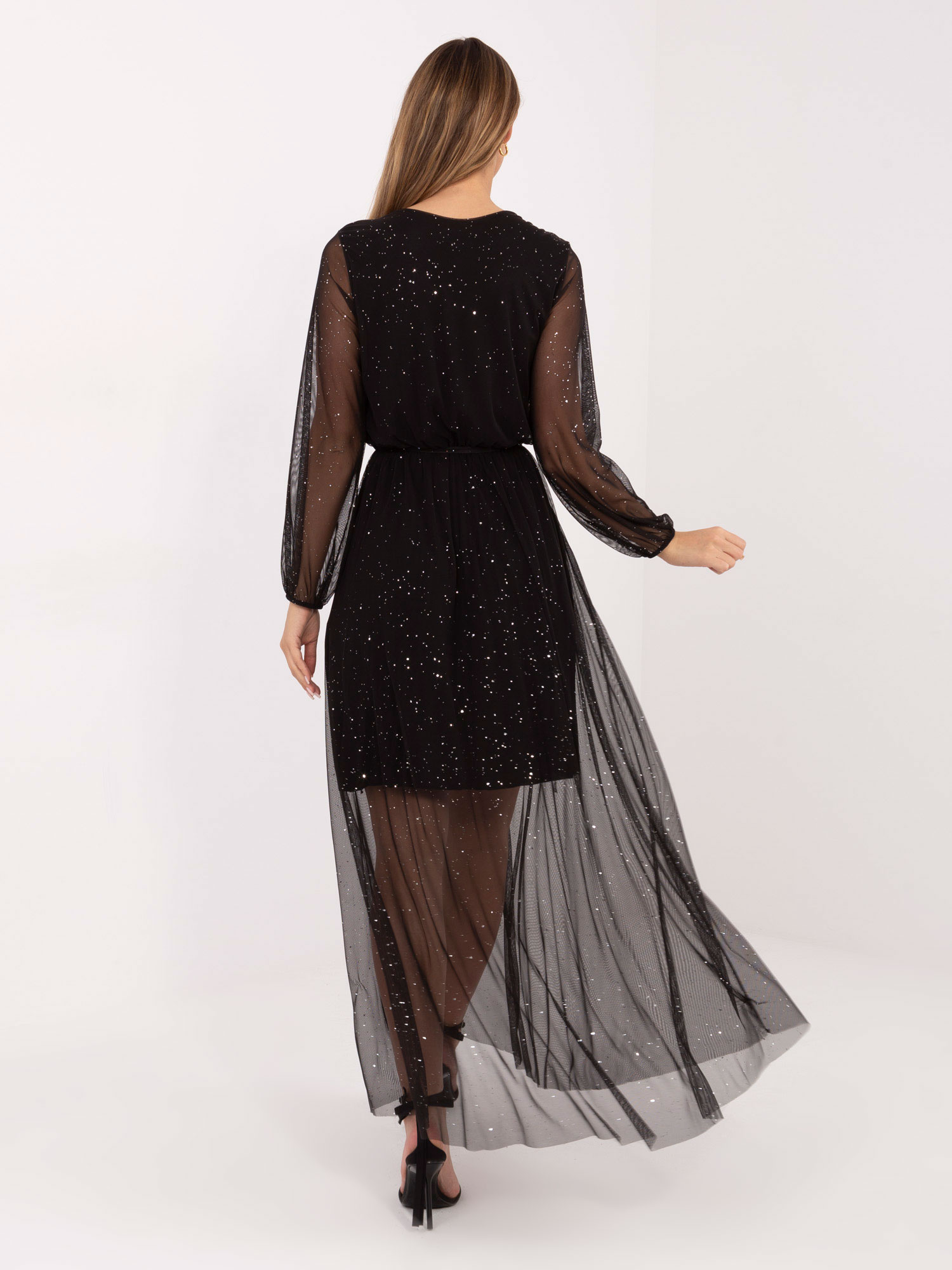 Черна Рокля ITALY MODA - Елегантност и Комфорт - Image 4