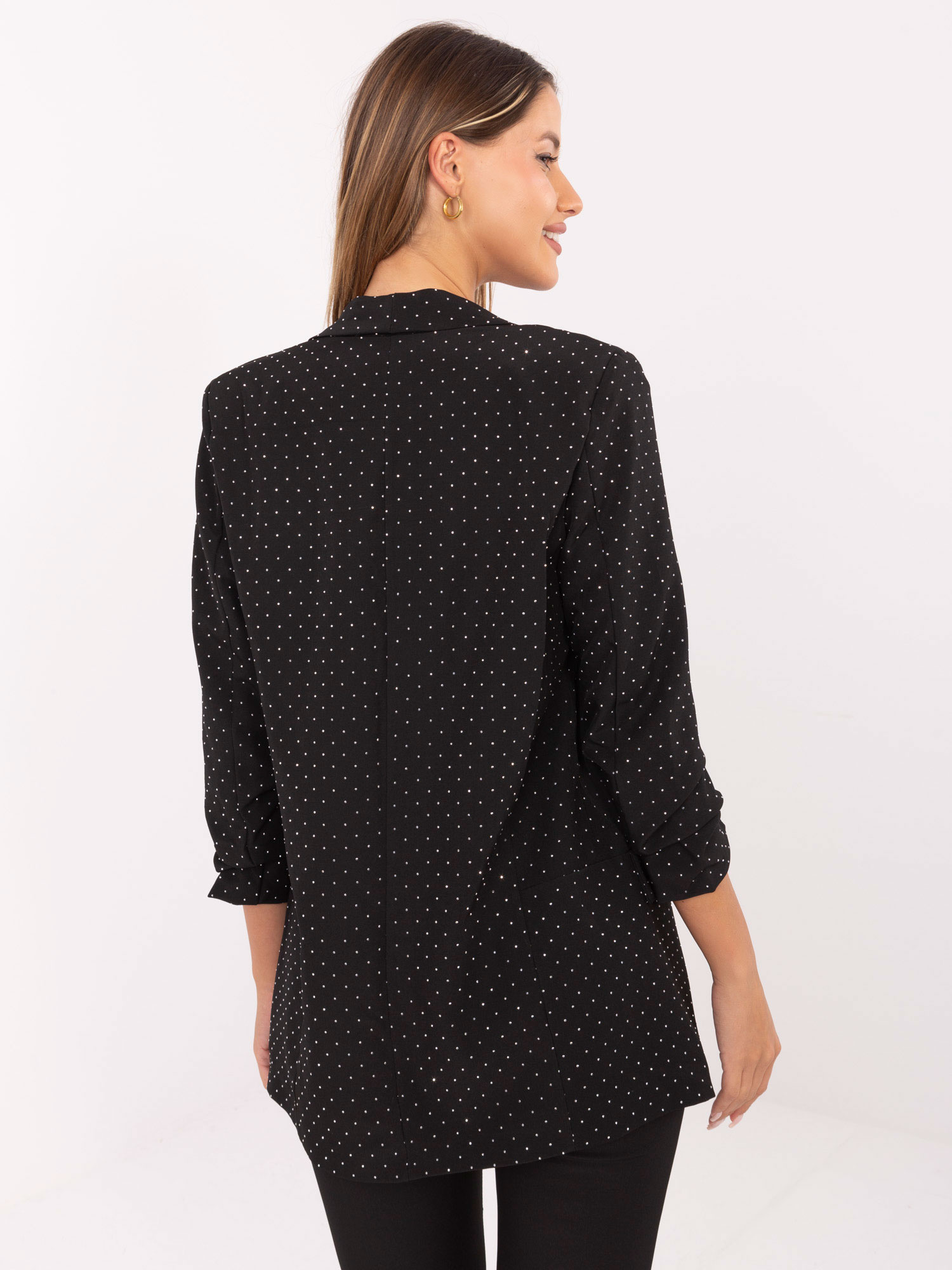 Черно Дамско Сако ITALY MODA - Елегантност - Image 4