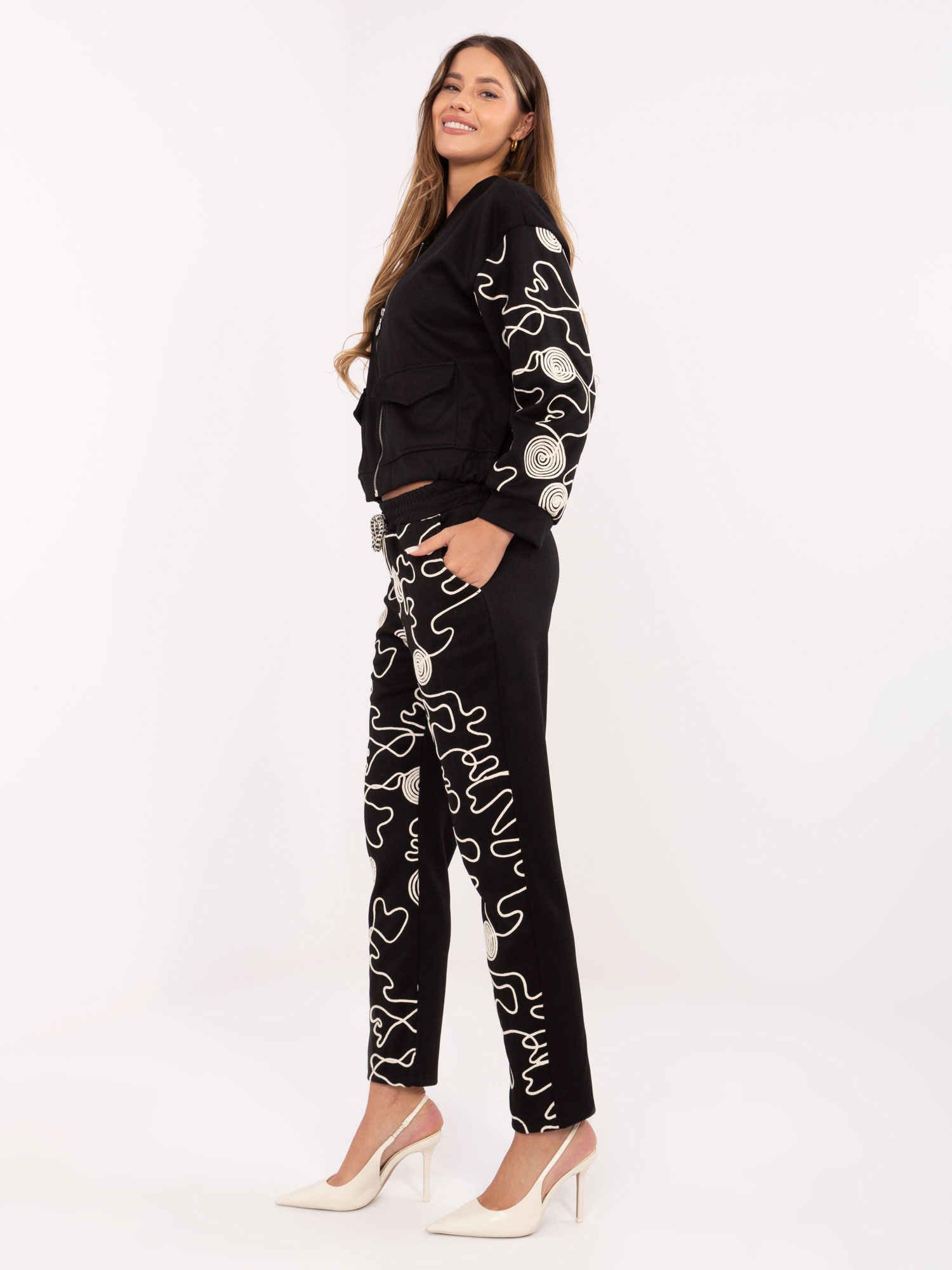 Черен Италиански Комплект MODA ITALY - Елегантност - Image 3