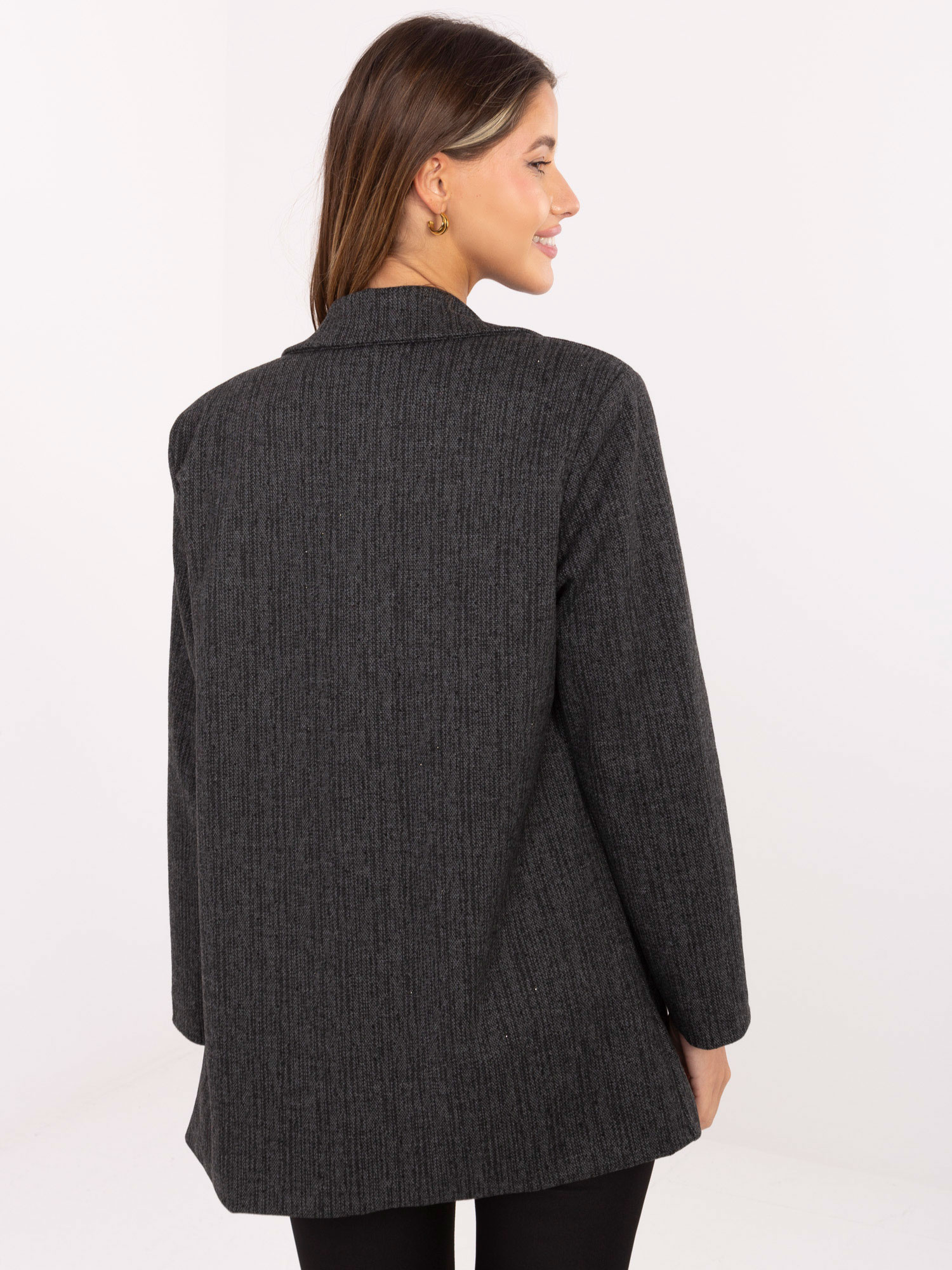 Графитено сако MODA ITALY - Елегантност и стил - Image 3