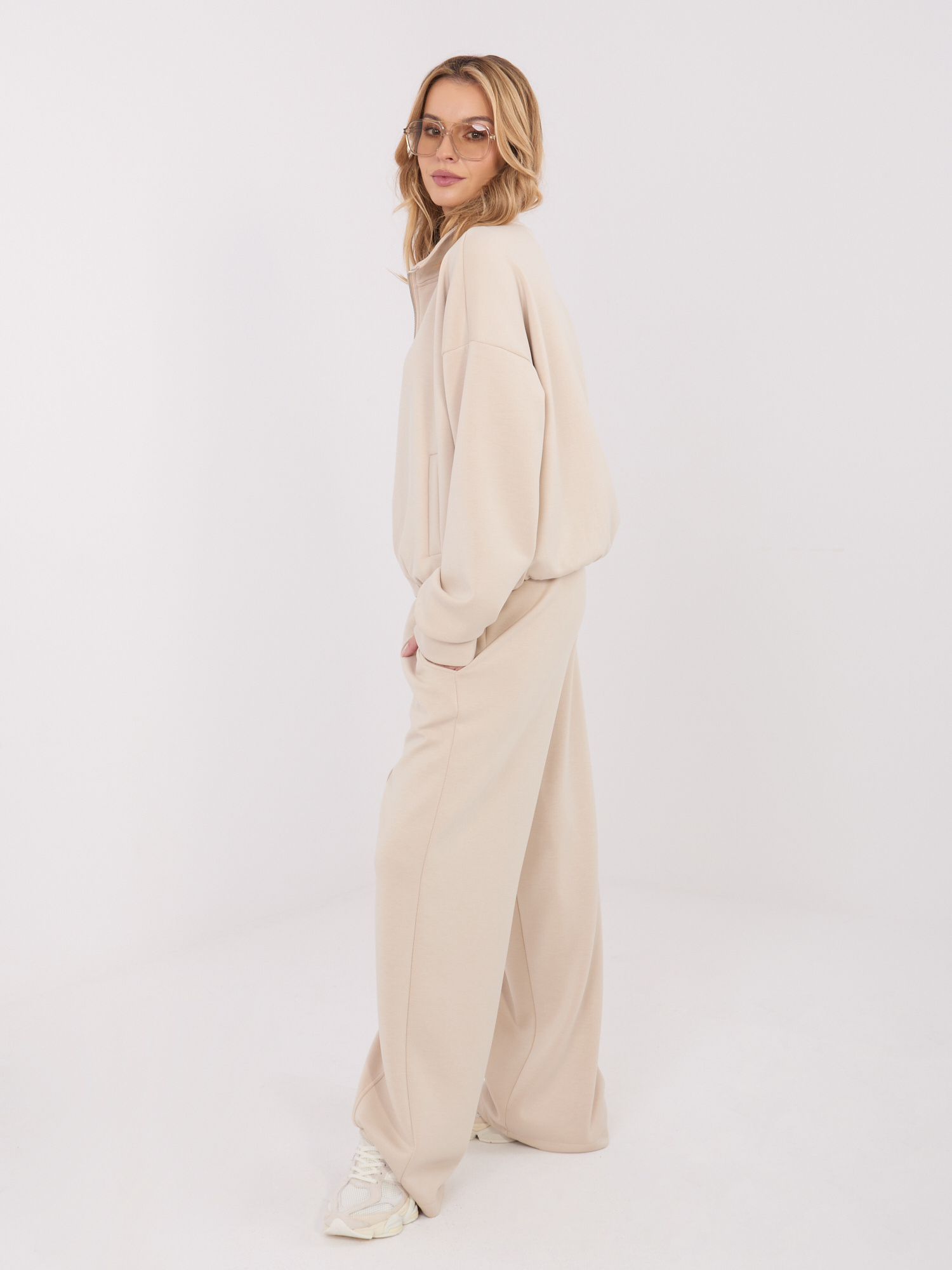 Бежов панталон SHOP SMILE - елегантен комфорт - Image 6