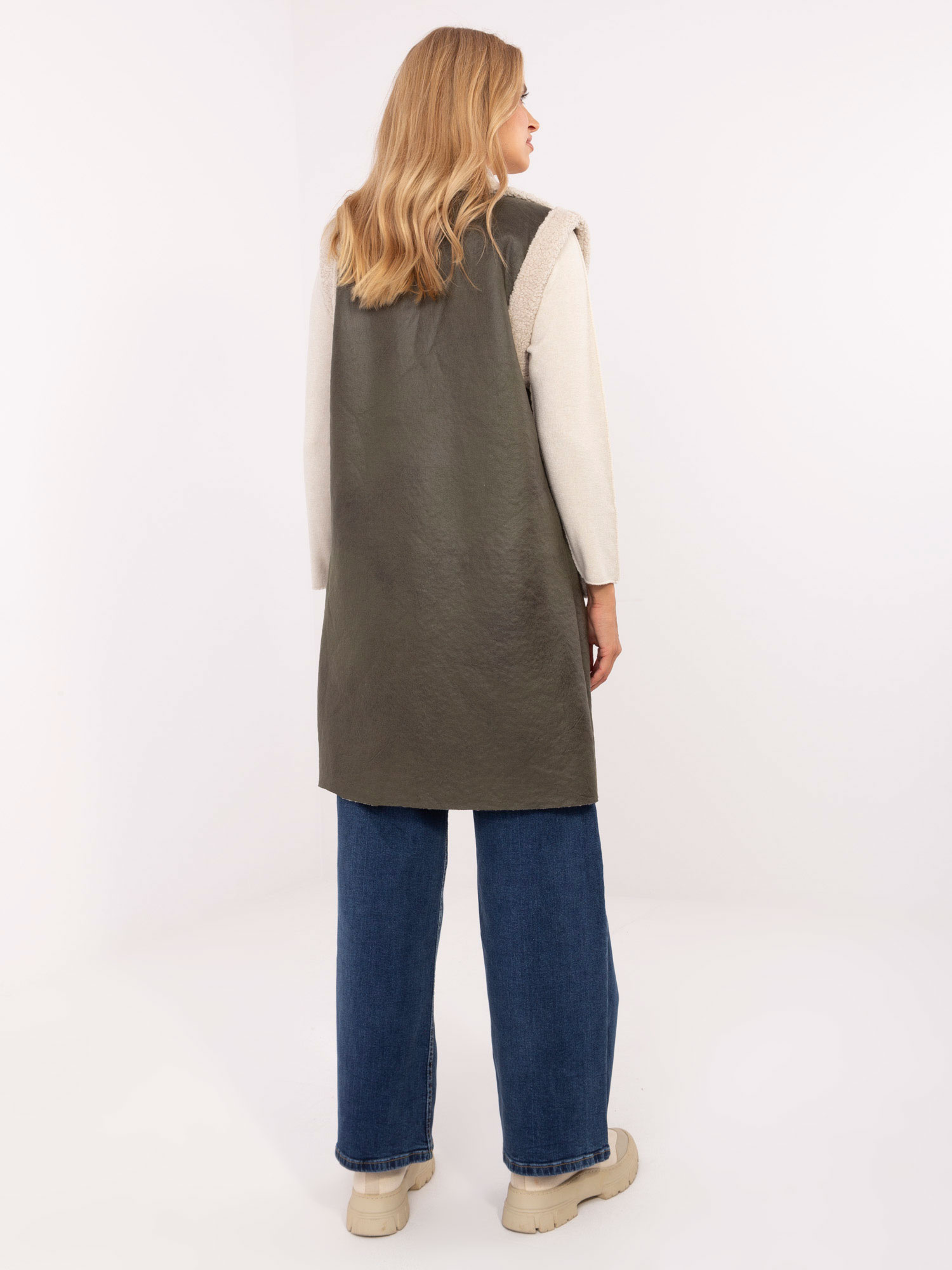 Яке Жилетка SHOP SMILE Khaki - Удобство и Стил - Image 3