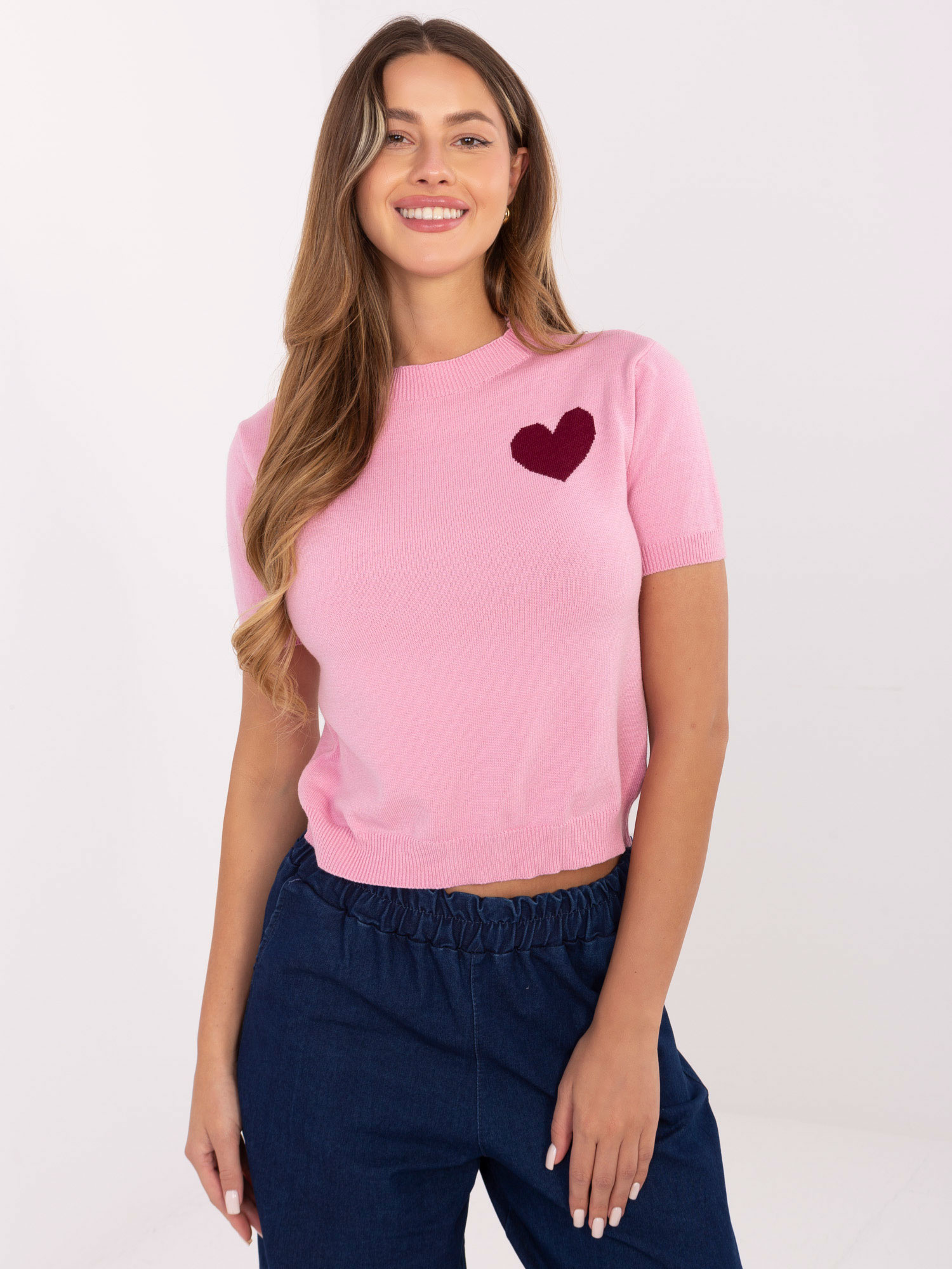 Розов Пуловер SHOP SMILE - Елегантен и Удобен - Image 6