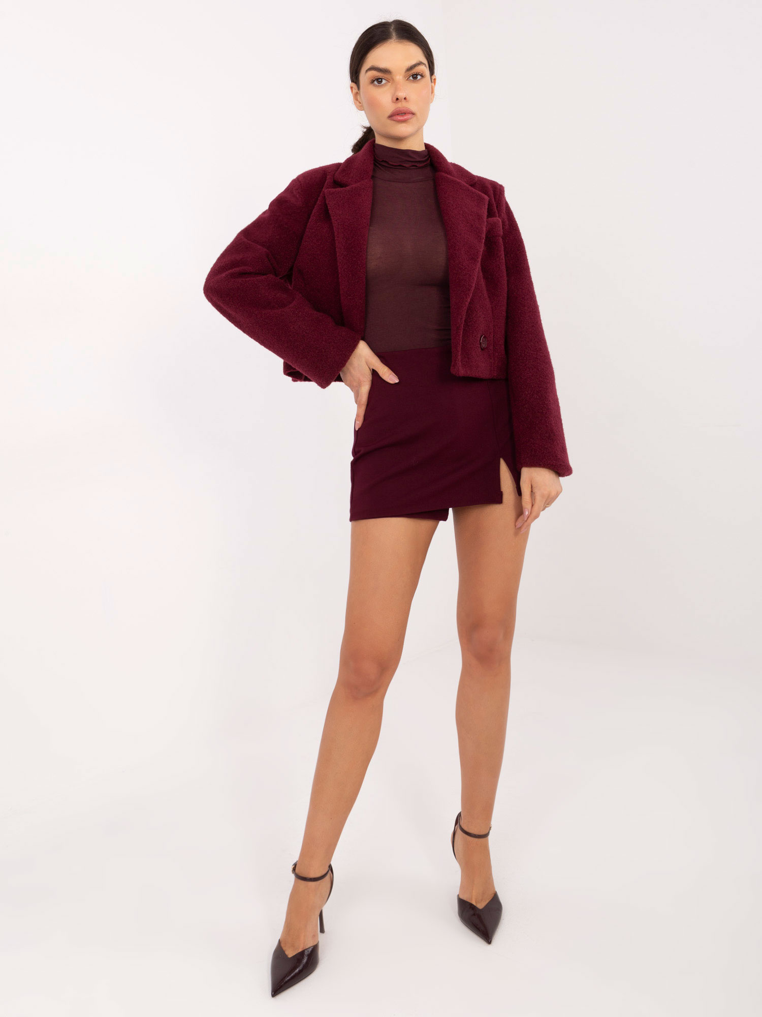 Бордо Шорти ITALY MODA - Елегантни и Удобни - Image 2