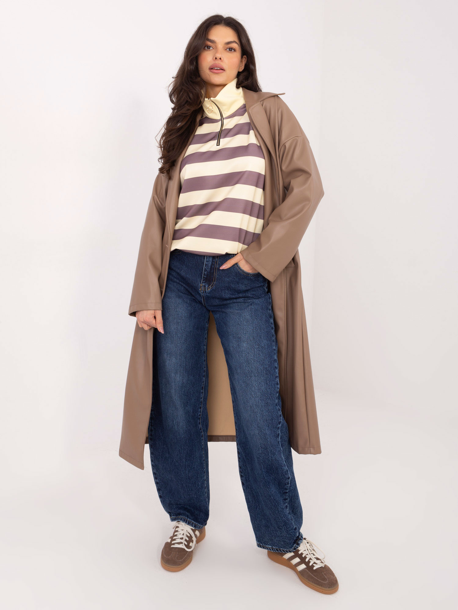 Бежова Блуза ITALY MODA - Елегантна и Удобна - Image 5