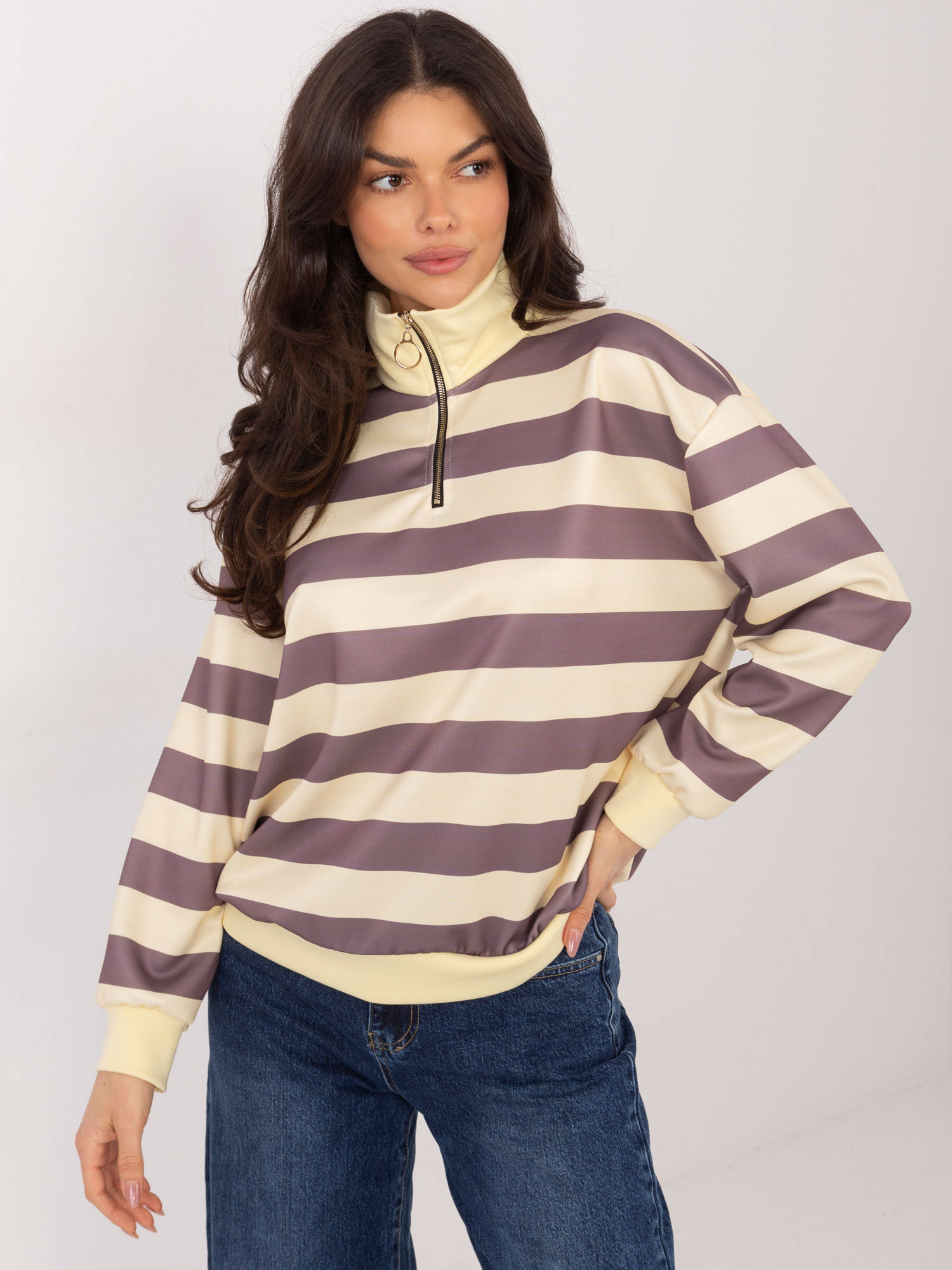 Бежова Блуза ITALY MODA - Елегантна и Удобна - Image 4