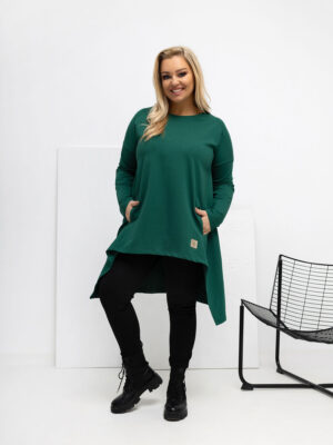 Тъмно Зелена Туника RELEVANCE - XL/2XL