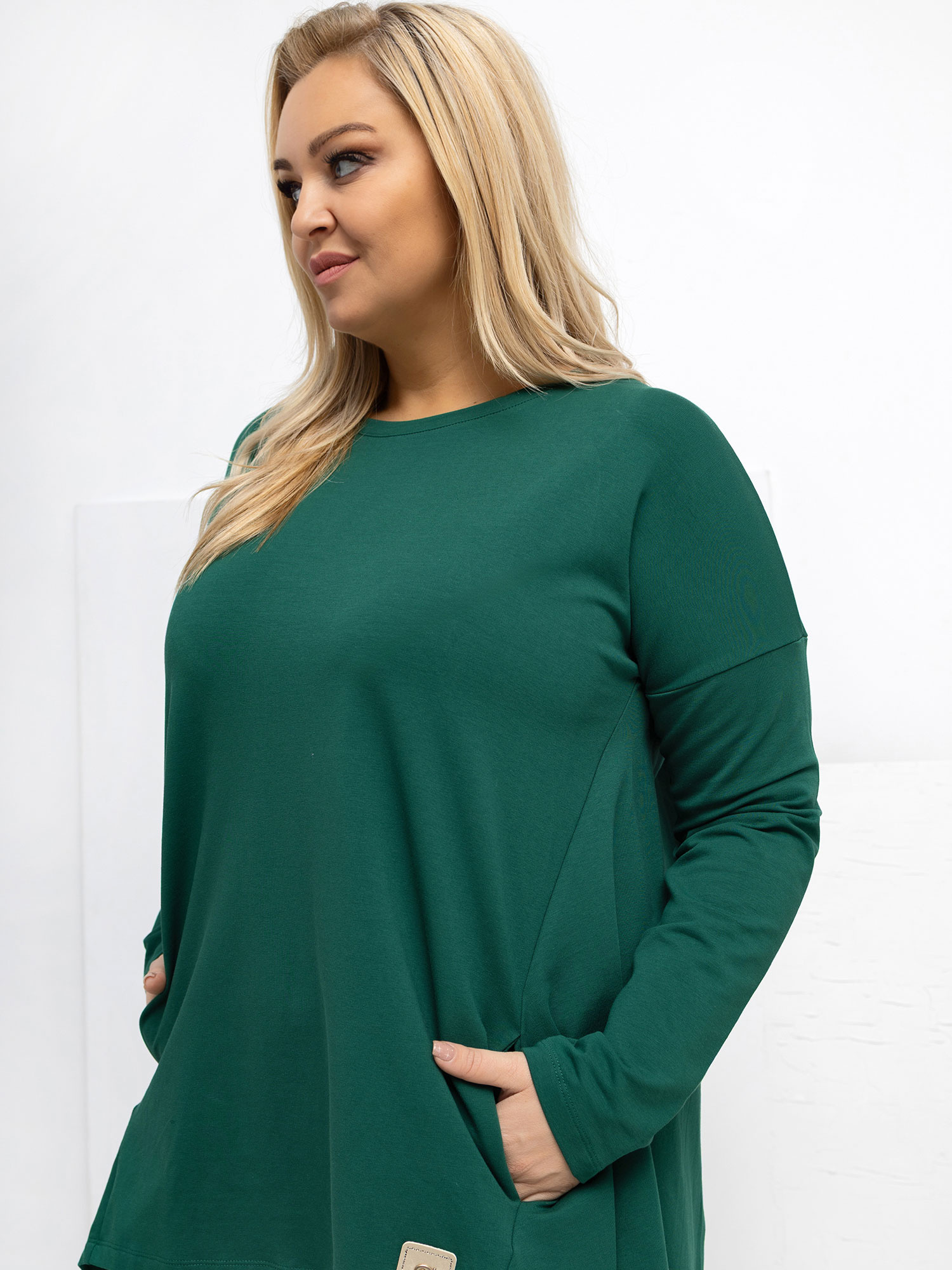 Тъмно Зелена Туника RELEVANCE - XL/2XL - Image 4