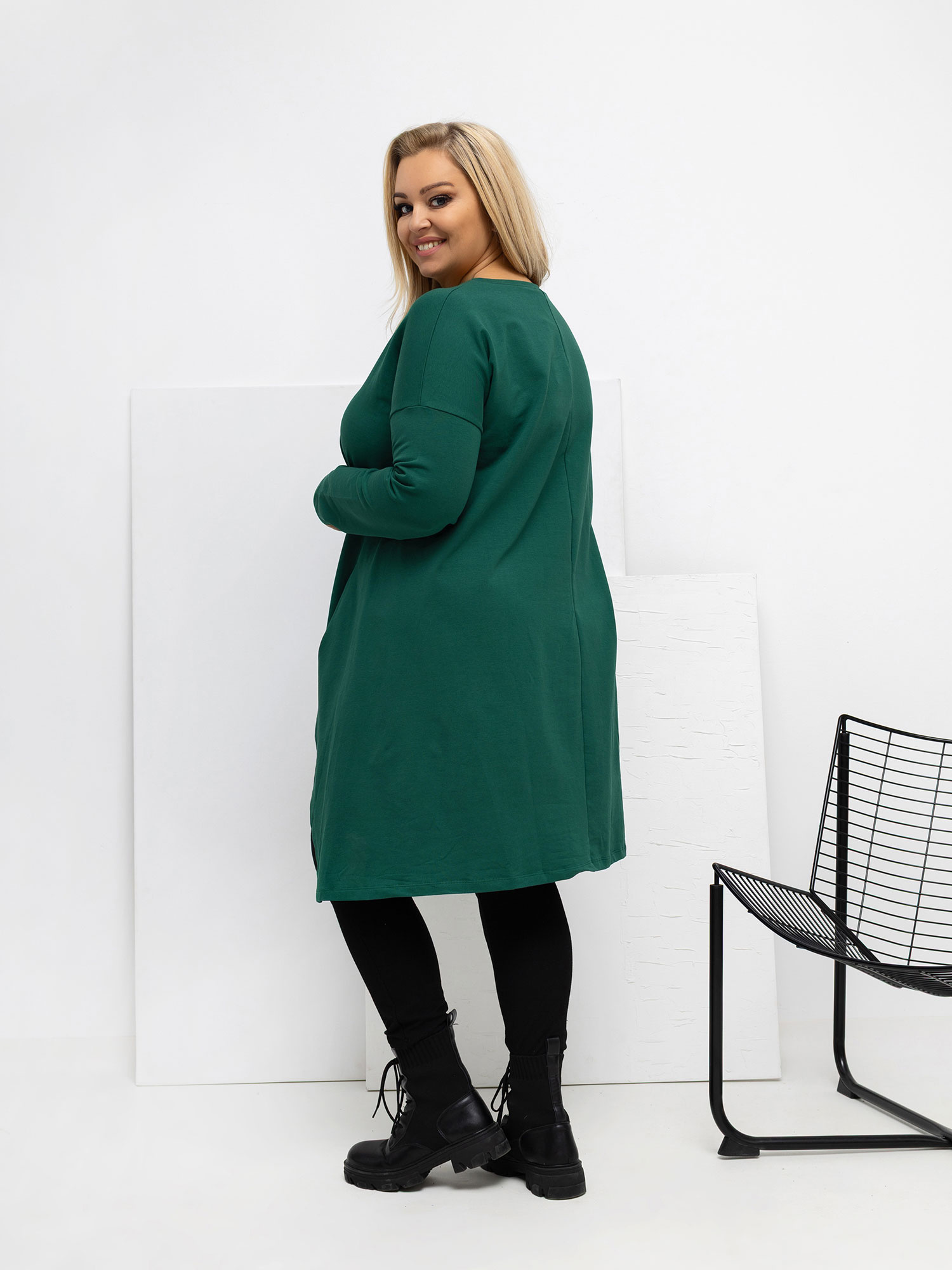 Тъмно Зелена Туника RELEVANCE - XL/2XL - Image 3
