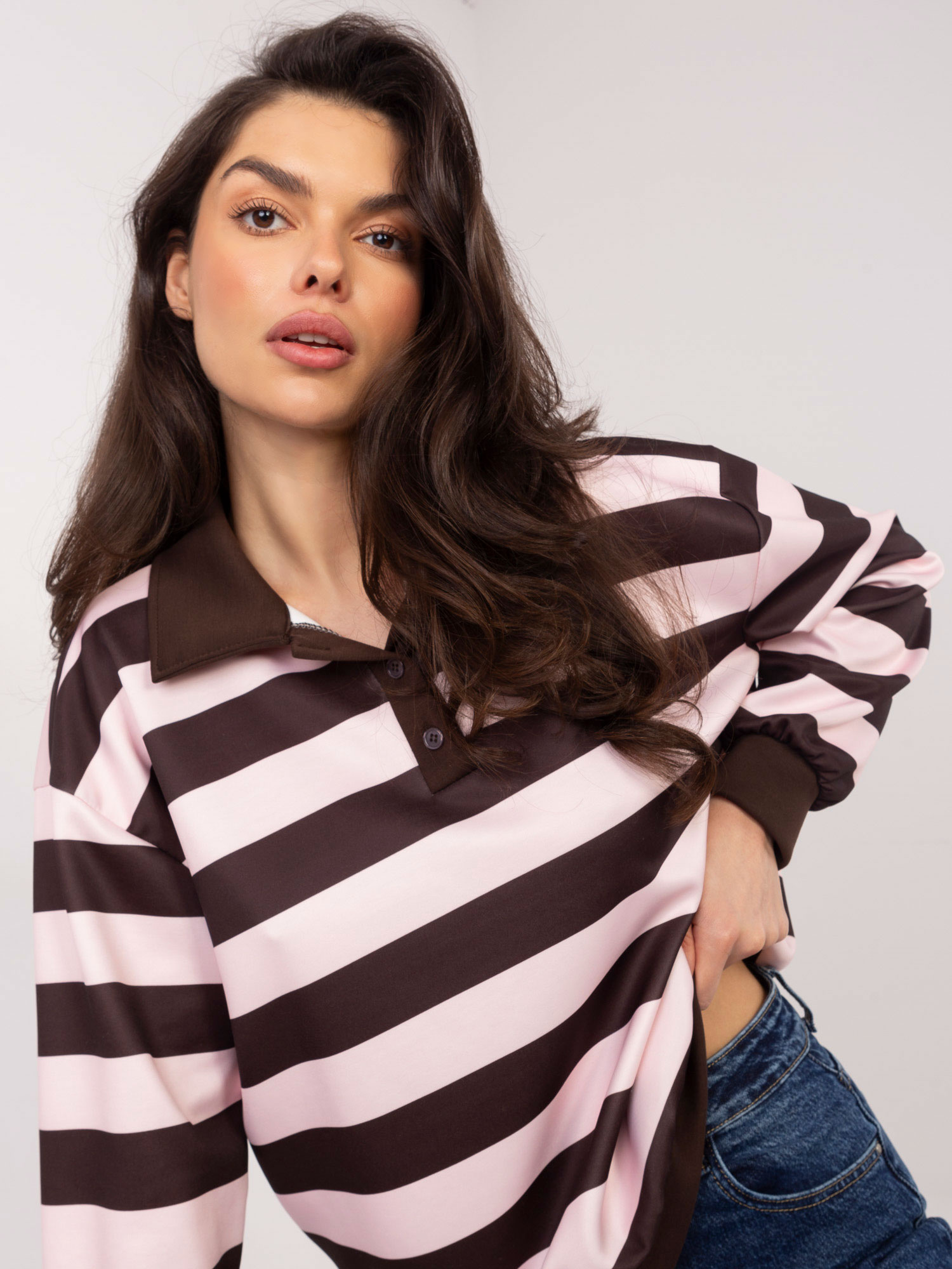 Нежно розова блуза ITALY MODA - стил и комфорт - Image 5
