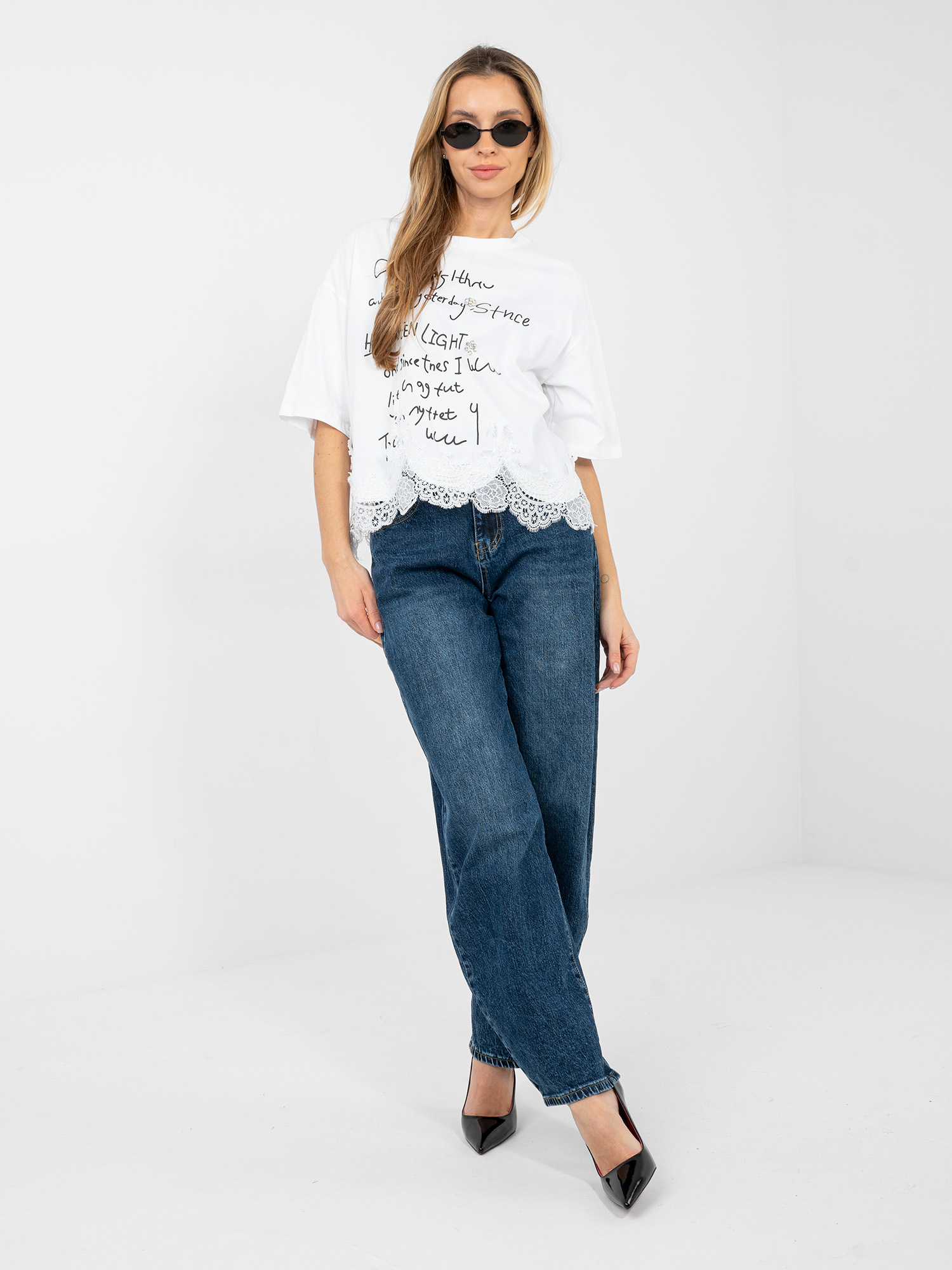 Бяла Блуза SHOP SMILE - Ежедневен Комфорт - Image 3