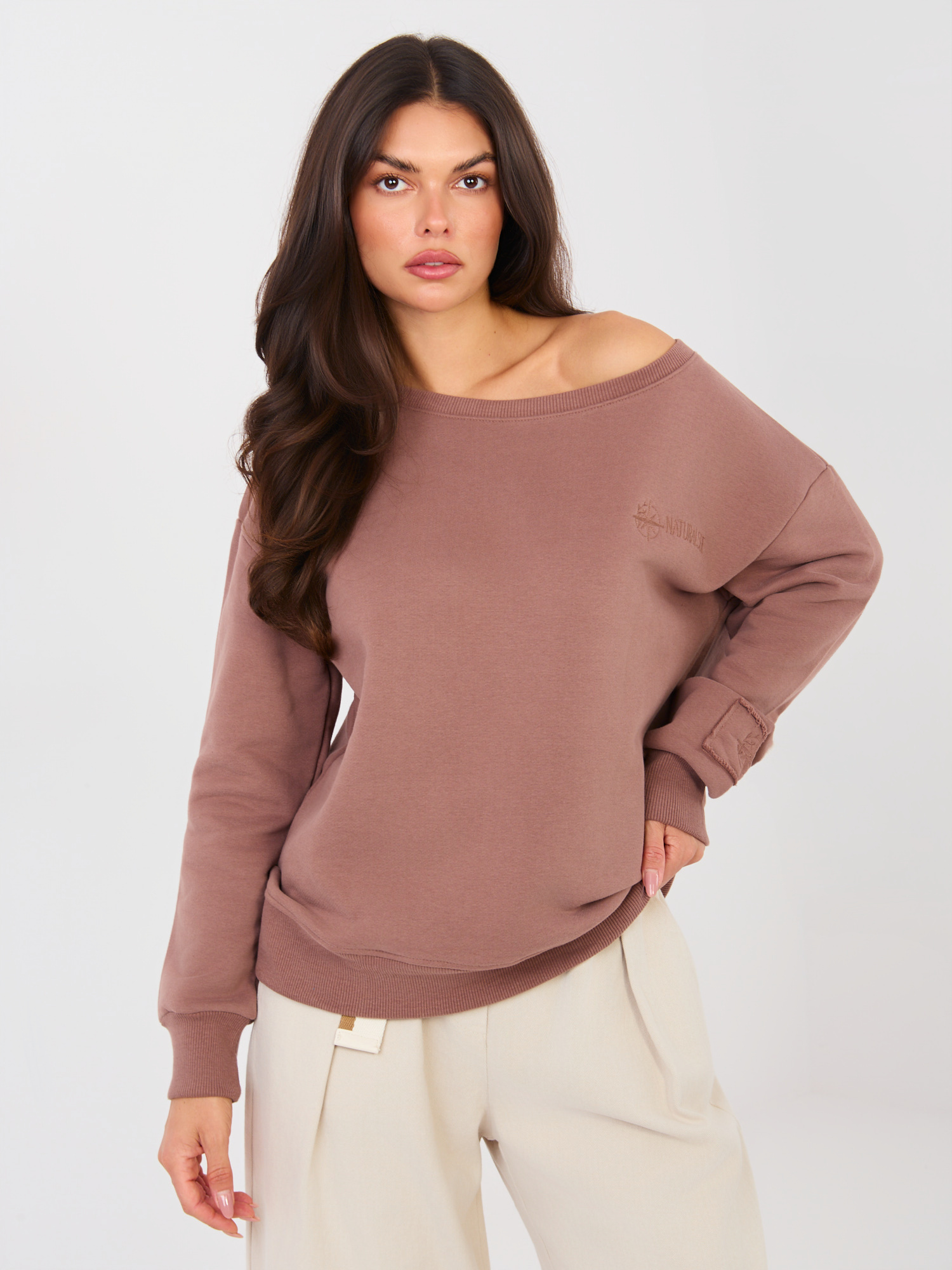 Кафява Блуза SHOP SMILE - Ежедневен Комфорт - Image 4