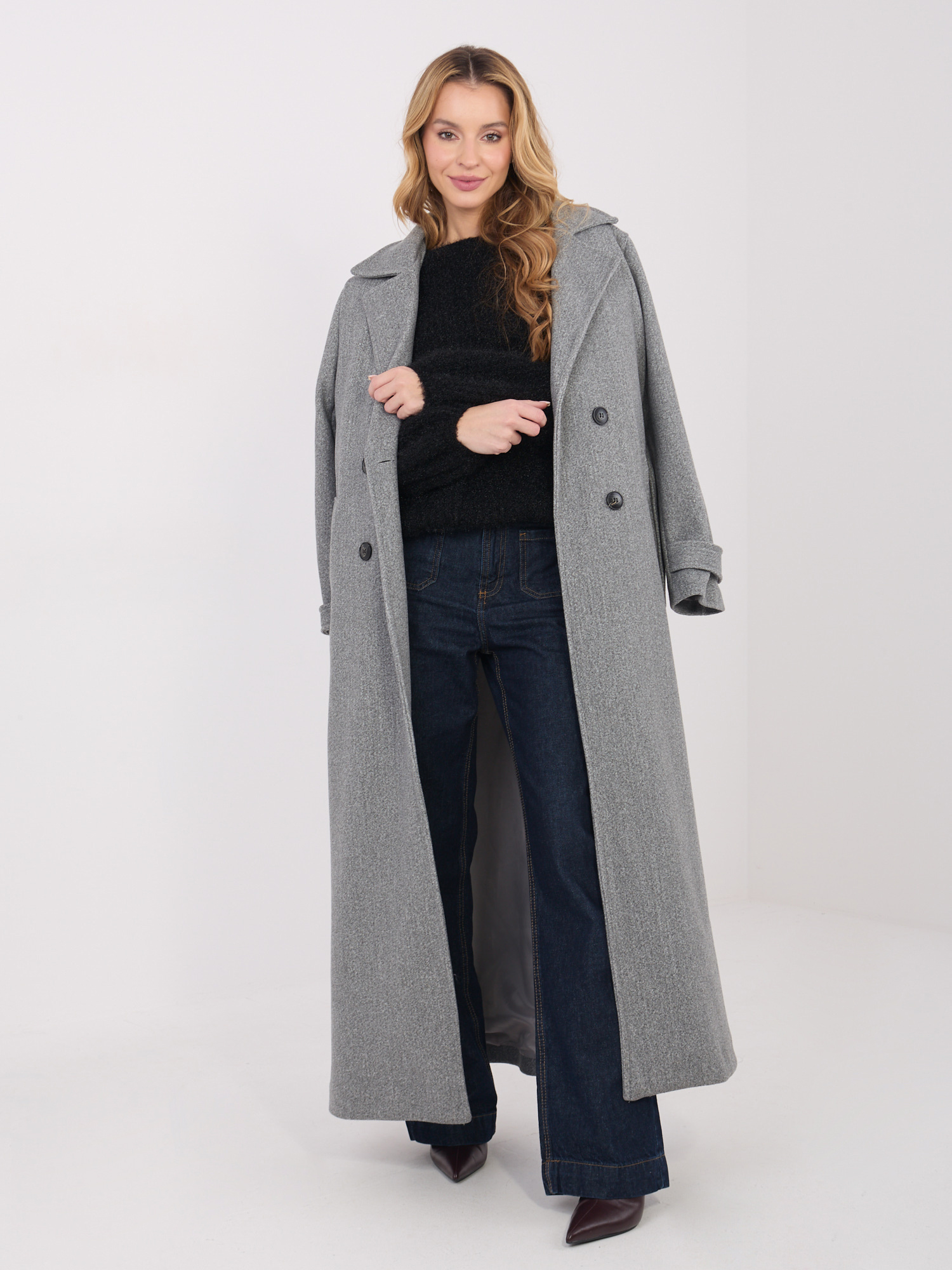 Черен Пуловер ITALY MODA - Елегантност и Комфорт - Image 4