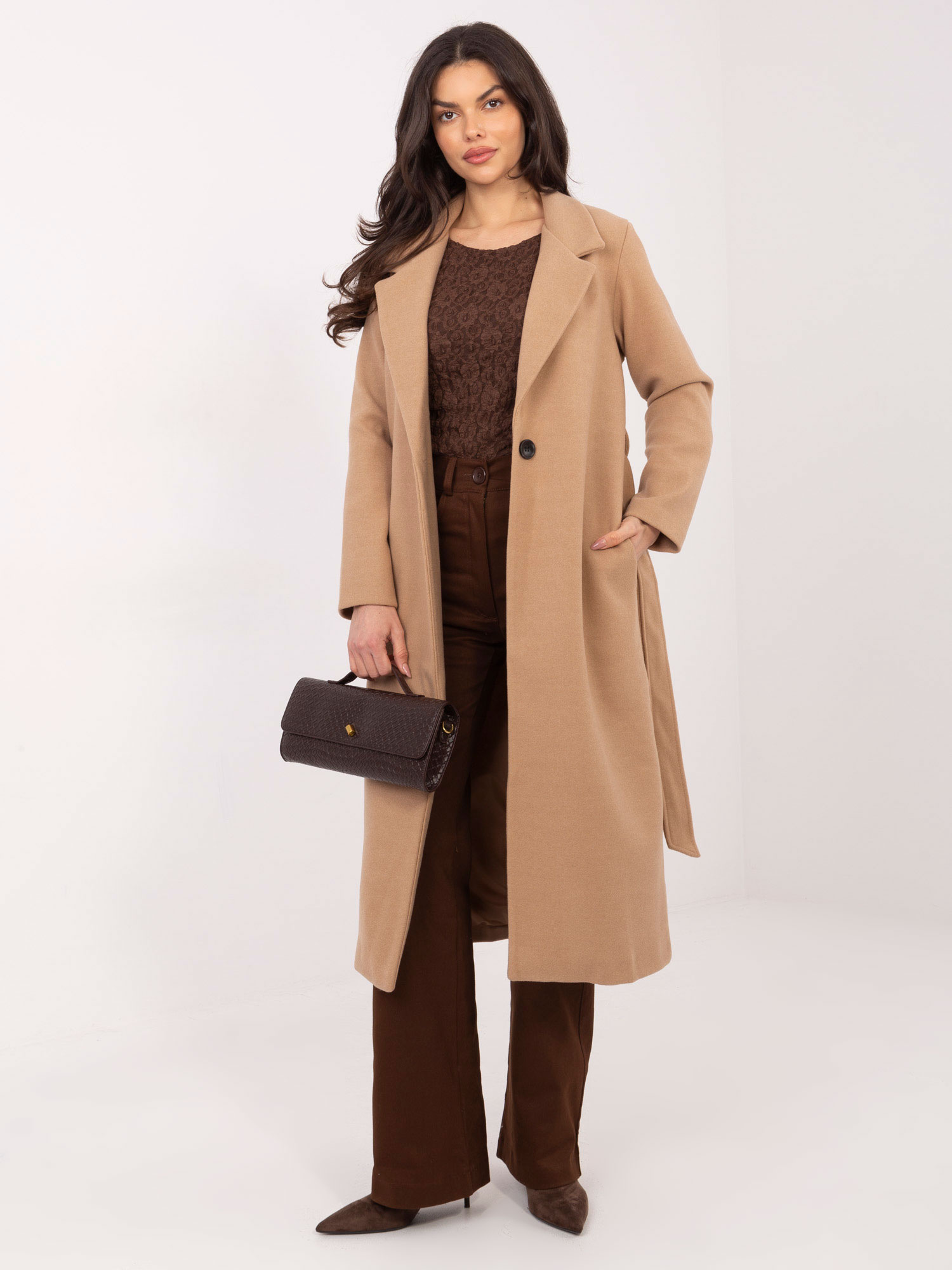 Кафява Блуза ITALY MODA - Елегантна и Удобна - Image 2