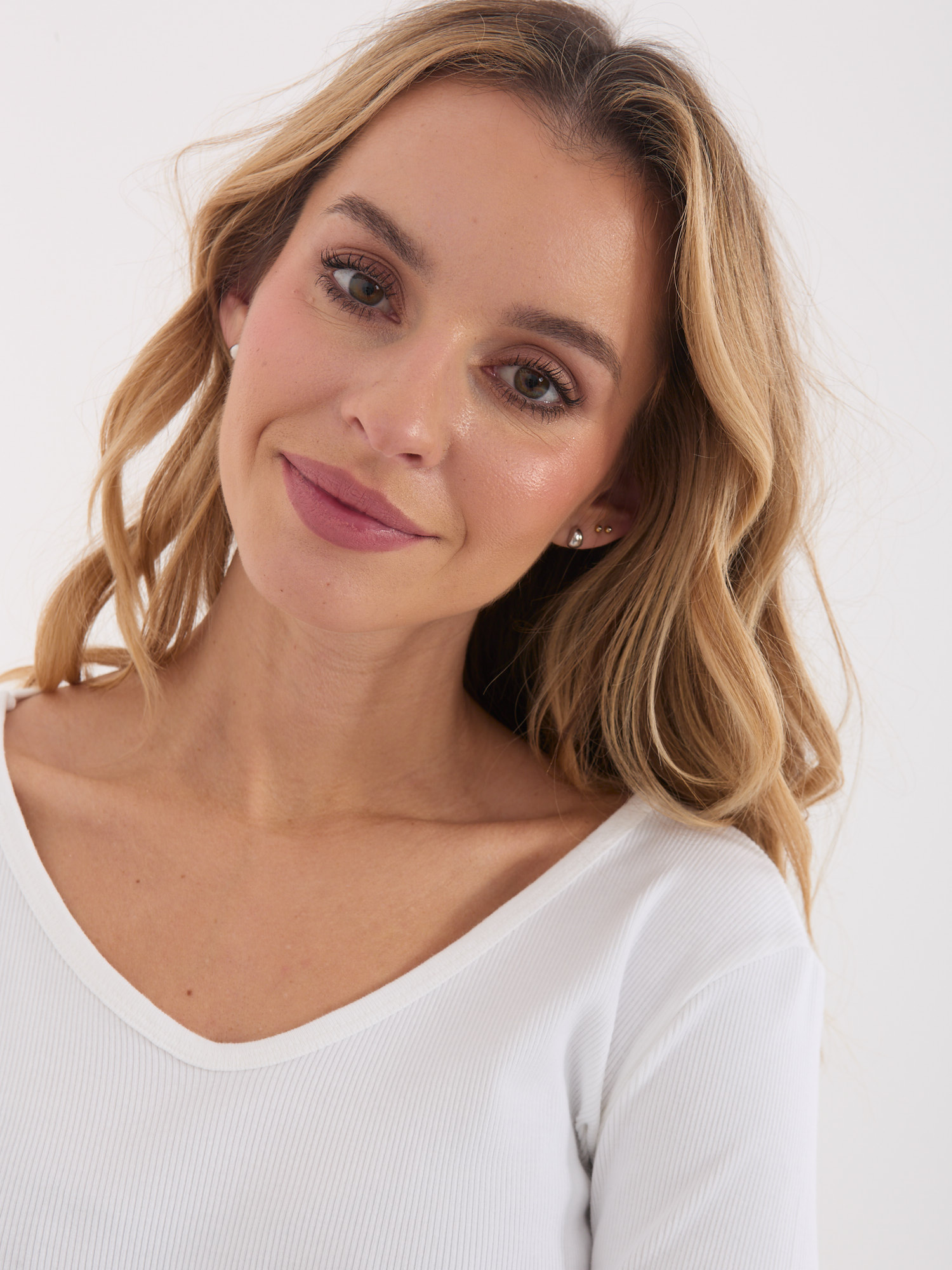 Елегантна Екрю Блуза SHOP SMILE - 100% Памук - Image 3