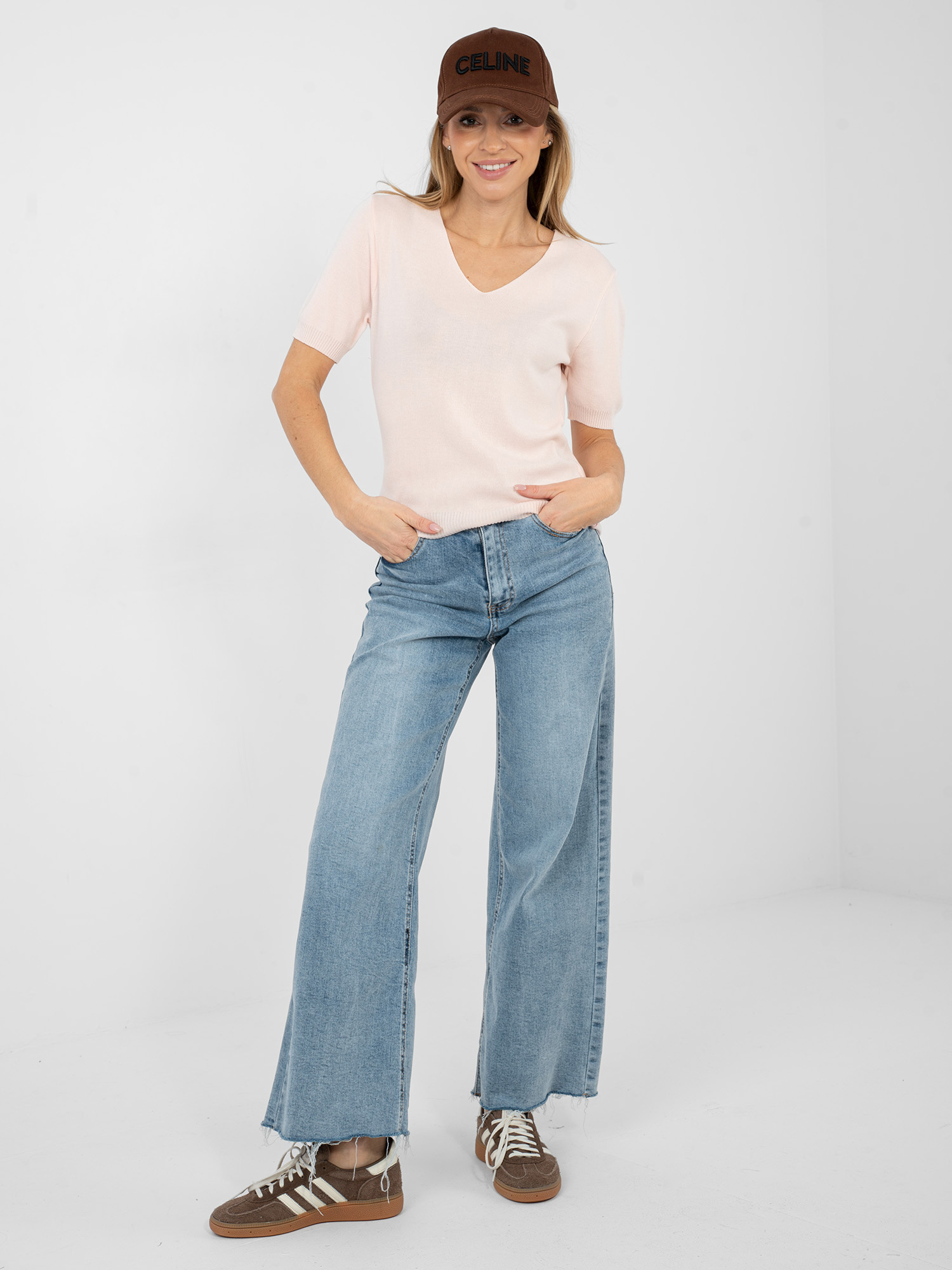 Розов Пуловер SHOP SMILE - Елегантен и Удобен - Image 4