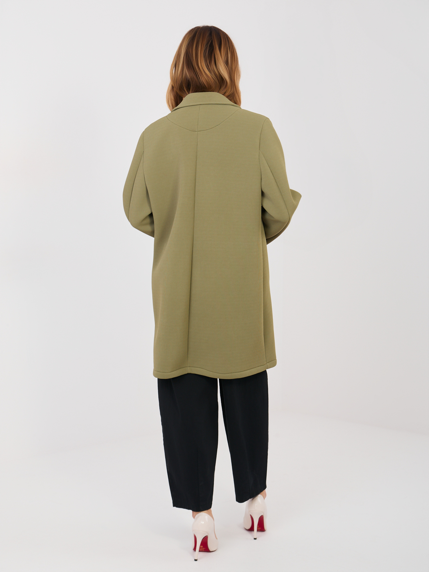 RUE PARIS Khaki Палто – Елегантност и Комфорт - Image 4