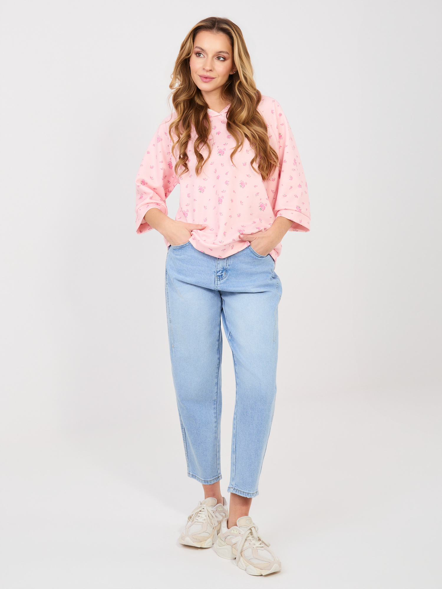 Розова Блуза ITALY MODA - Елегантност и Комфорт - Image 3