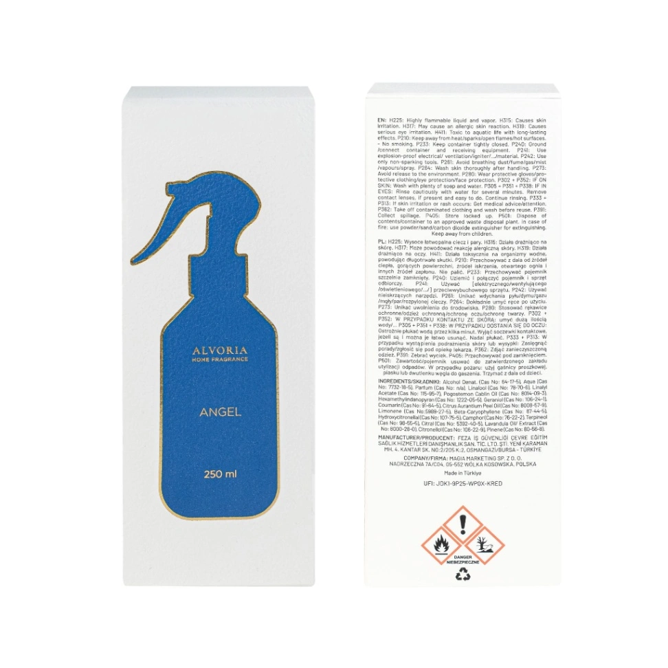 Ароматизиращ спрей за дом Alvoria 250ml
