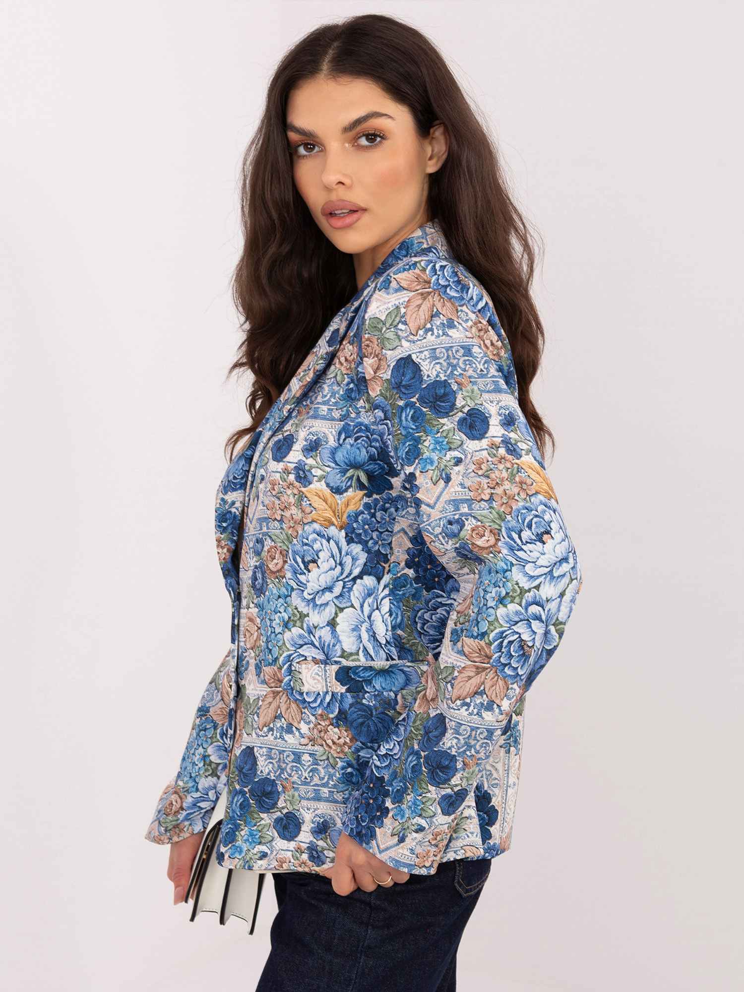 Тъмносиньо Дамско Сако ITALY MODA - Елегантност и Комфорт - Image 5