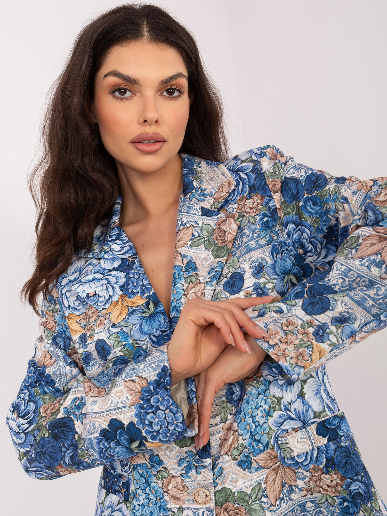 Тъмносиньо Дамско Сако ITALY MODA - Елегантност и Комфорт - Image 4