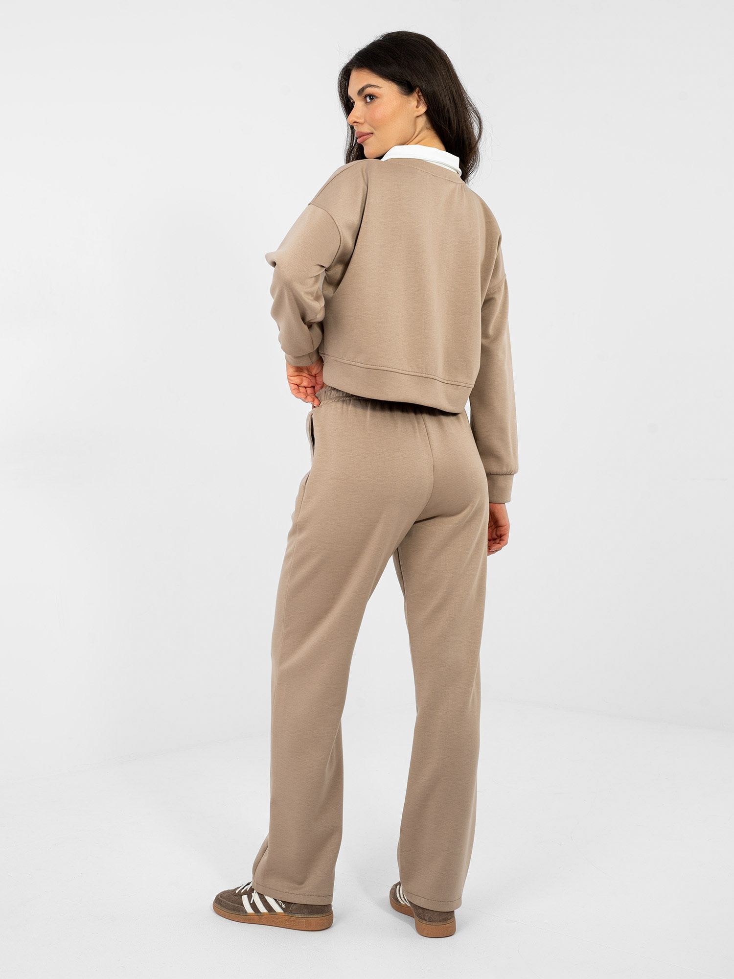 Бежова Блуза ITALY MODA - Елегантност и Комфорт - Image 3