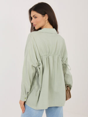 Khaki Риза ITALY MODA - Елегантен Комфорт