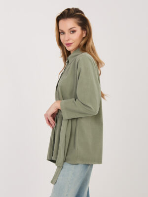 Риза RUE PARIS Khaki - Елегантна и Удобна