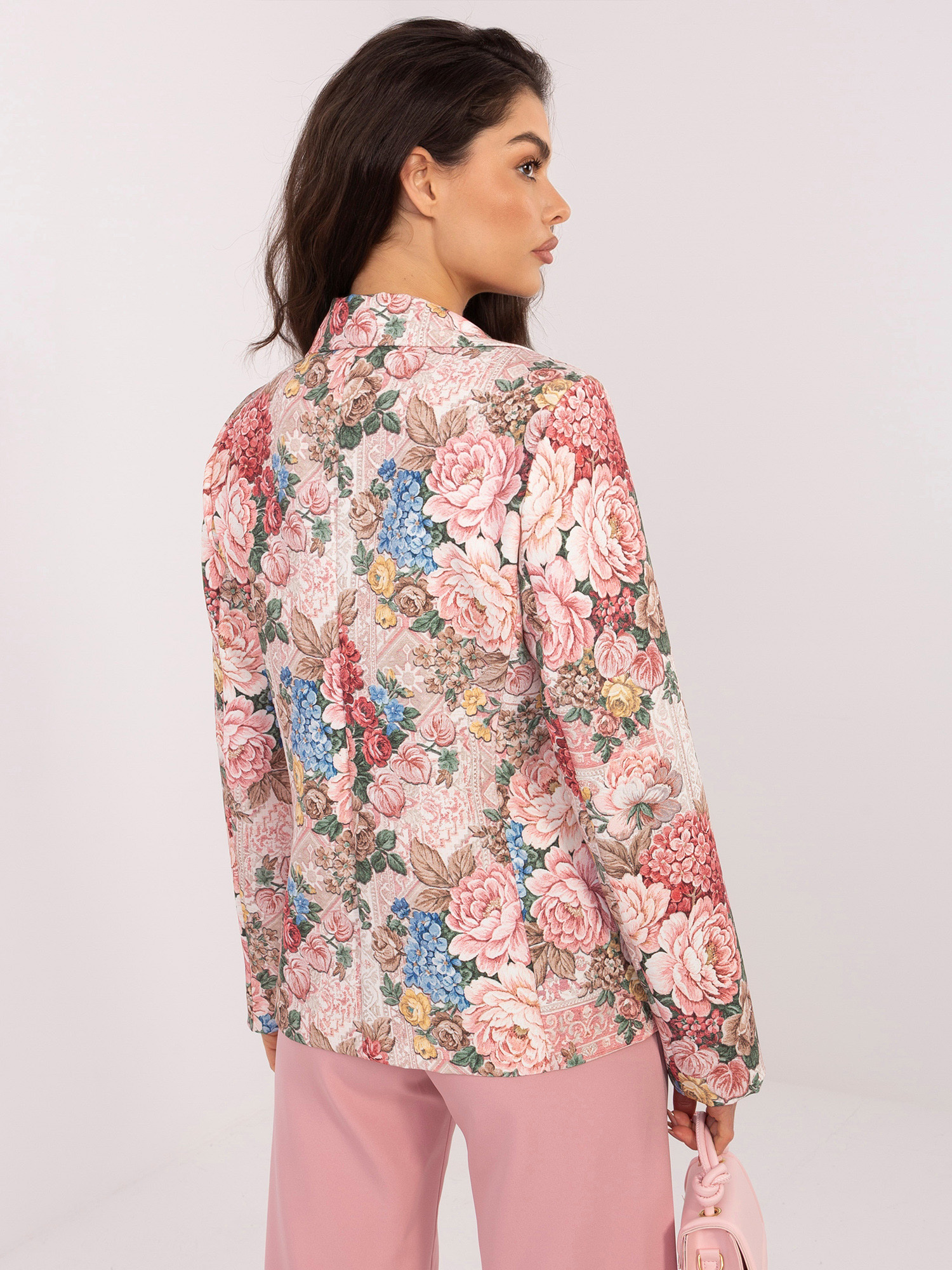 Розово Дамско Сако ITALY MODA - Елегантност и Стил - Image 4