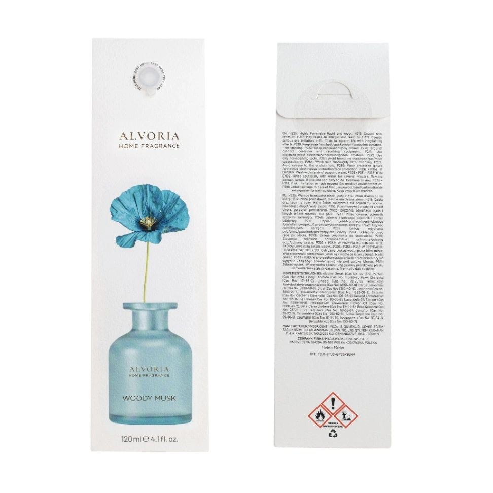 Alvoria Woody Musk Аромат за Дома 120ml - Image 2