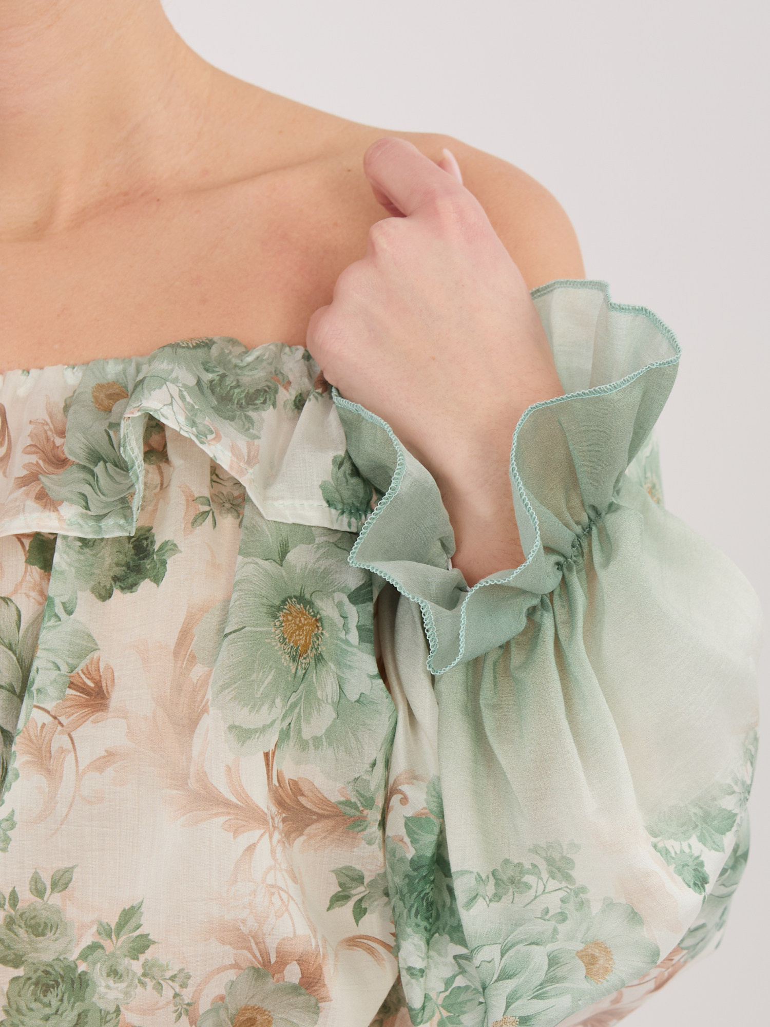 Зелена Блуза ITALY MODA - Елегантност и Комфорт - Image 5